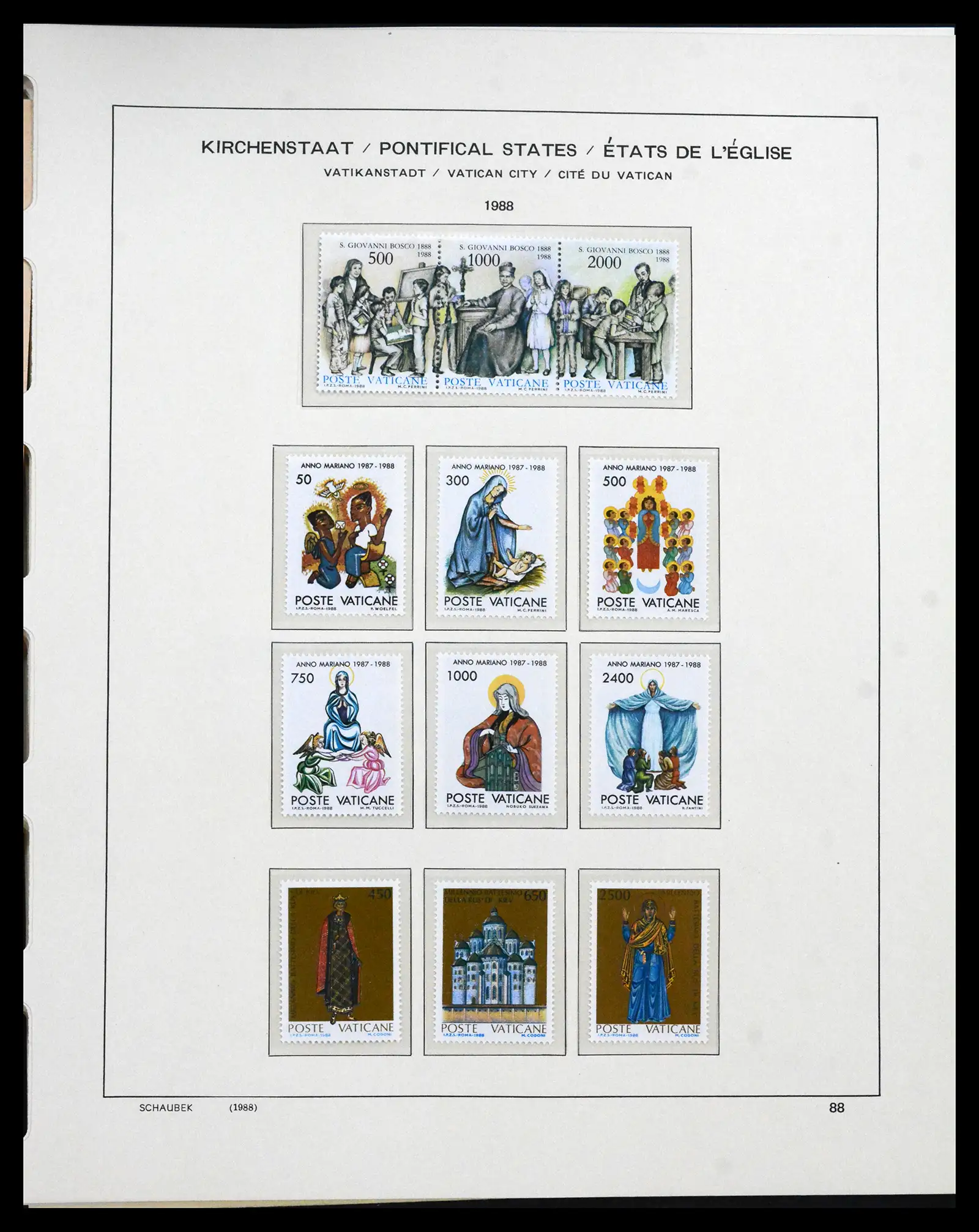 41623 0088 - Postzegelverzameling 41623 Vaticaan compleet 1929-2024!!