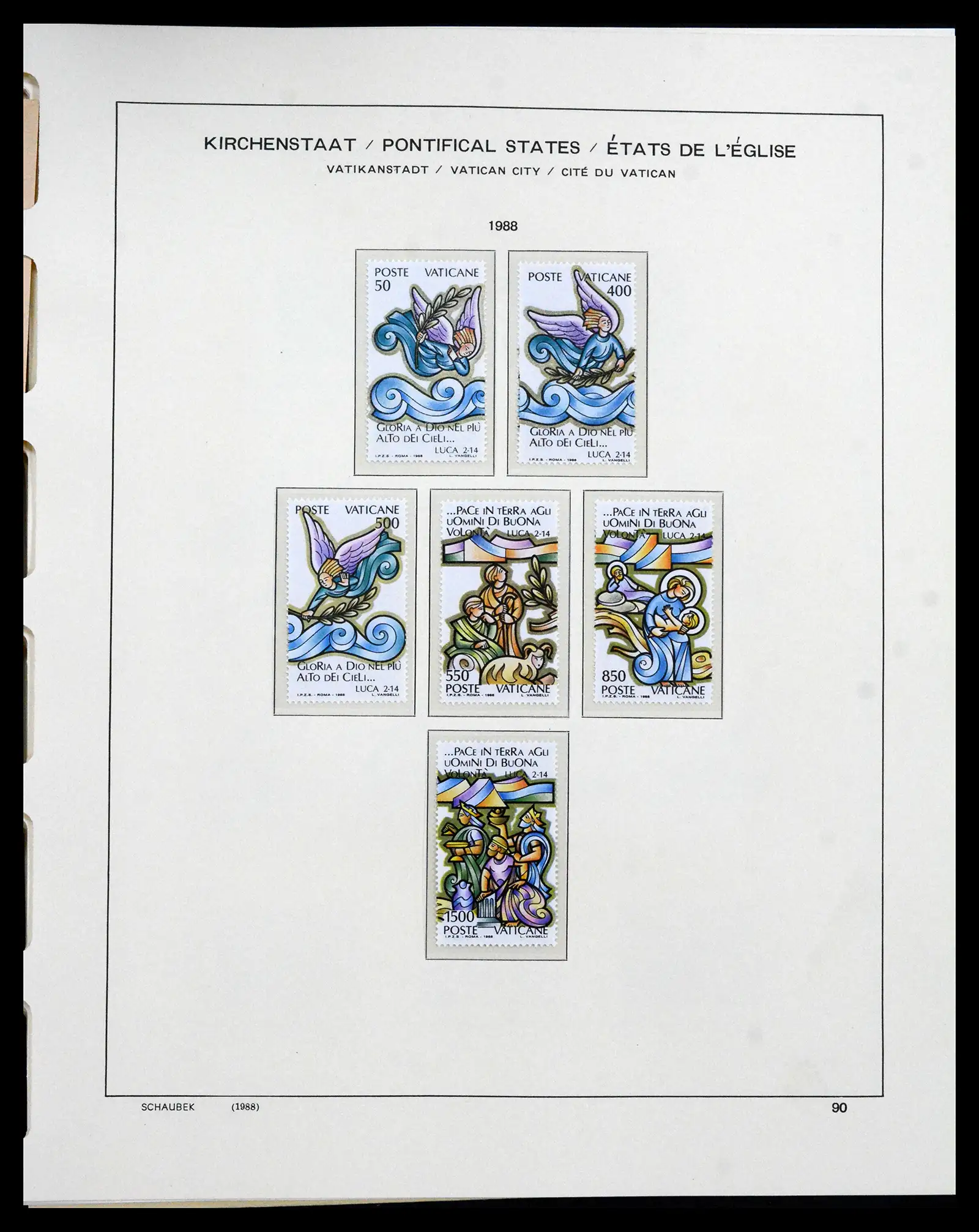 41623 0090 - Postzegelverzameling 41623 Vaticaan compleet 1929-2024!!