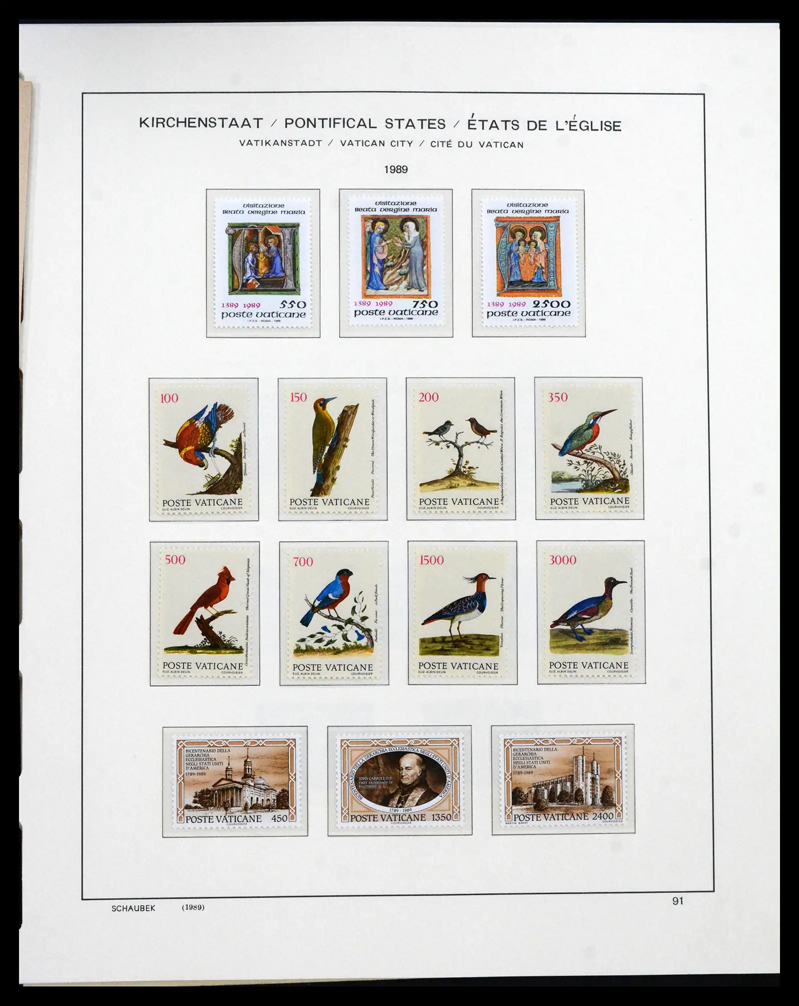 41623 0091 - Postzegelverzameling 41623 Vaticaan compleet 1929-2024!!