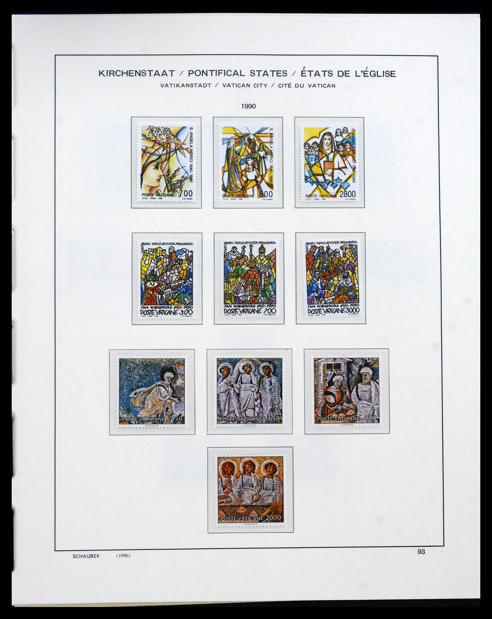 41623 0093 - Postzegelverzameling 41623 Vaticaan compleet 1929-2024!!