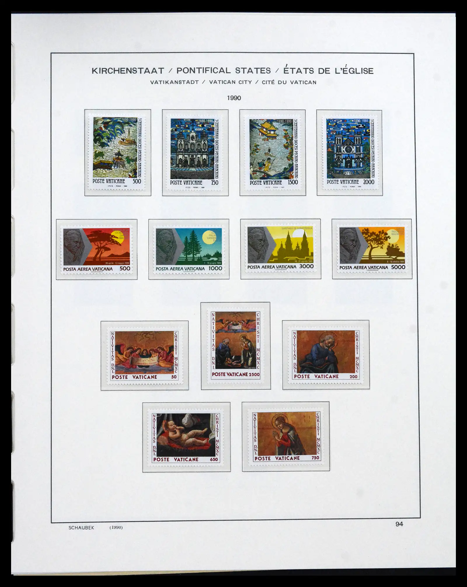 41623 0094 - Postzegelverzameling 41623 Vaticaan compleet 1929-2024!!