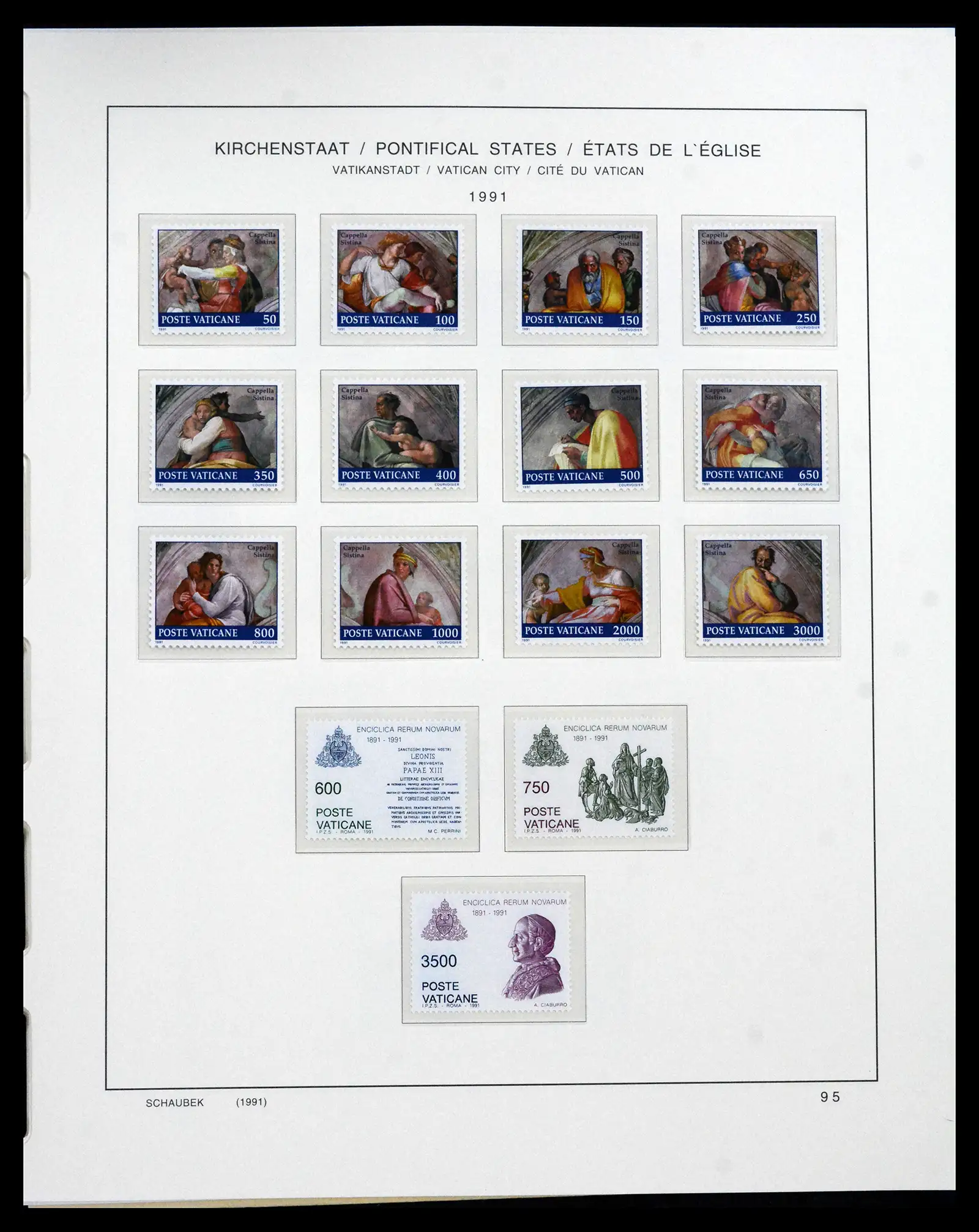 41623 0095 - Postzegelverzameling 41623 Vaticaan compleet 1929-2024!!