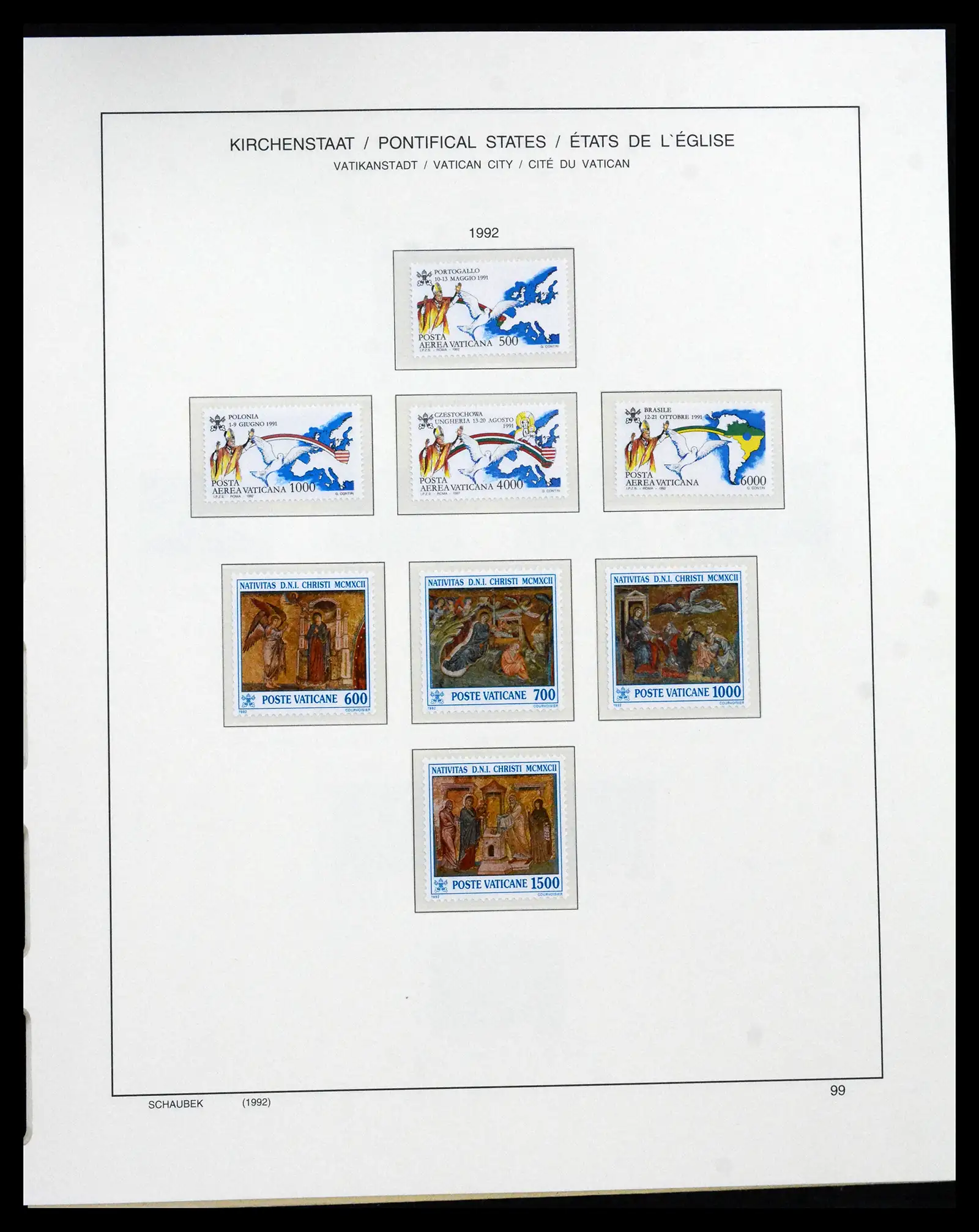 41623 0099 - Postzegelverzameling 41623 Vaticaan compleet 1929-2024!!