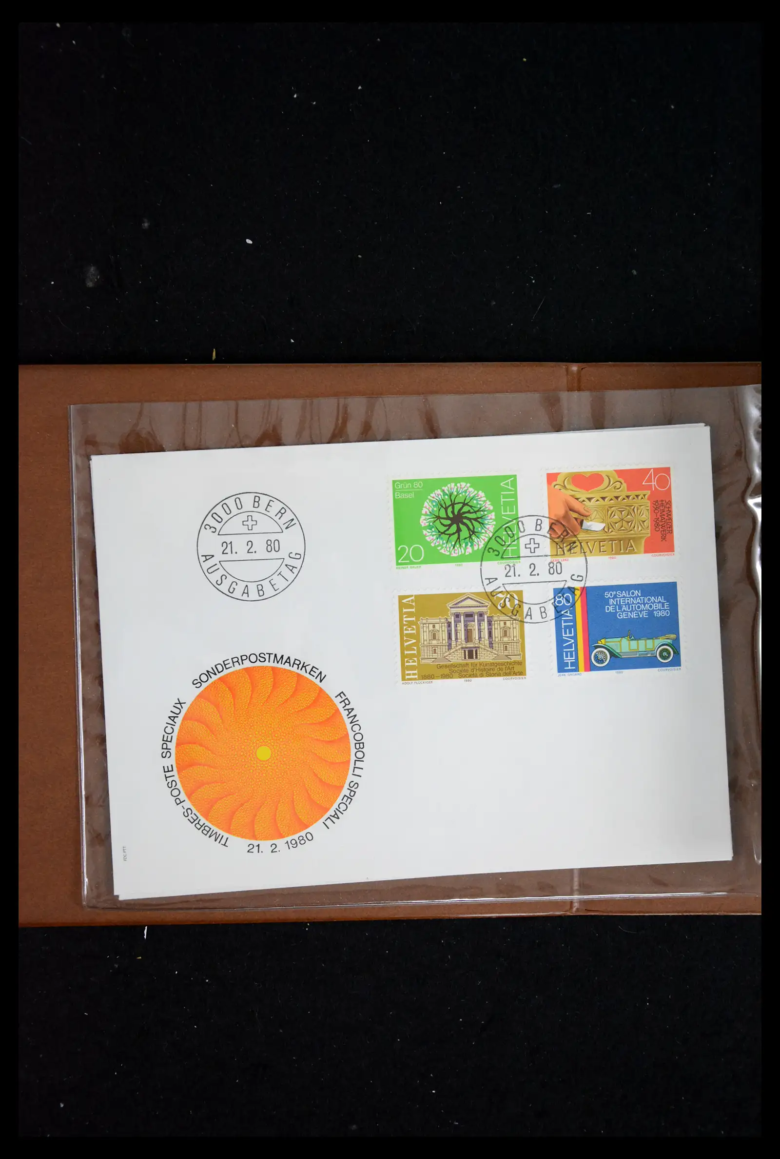 41624 0002 - Postzegelverzameling 41624 Zwitserland fdc-collectie 1980-2024!!