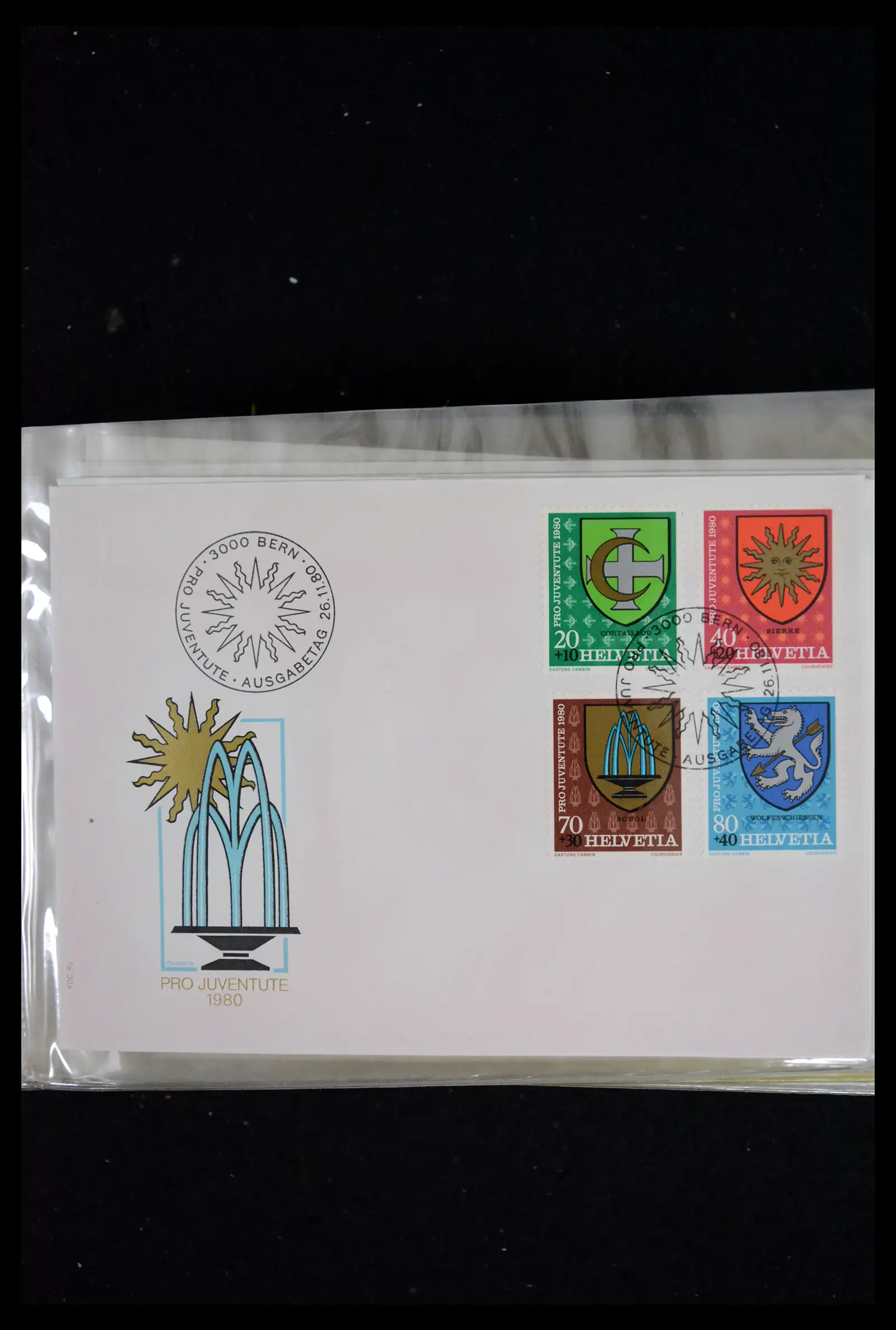 41624 0005 - Postzegelverzameling 41624 Zwitserland fdc-collectie 1980-2024!!