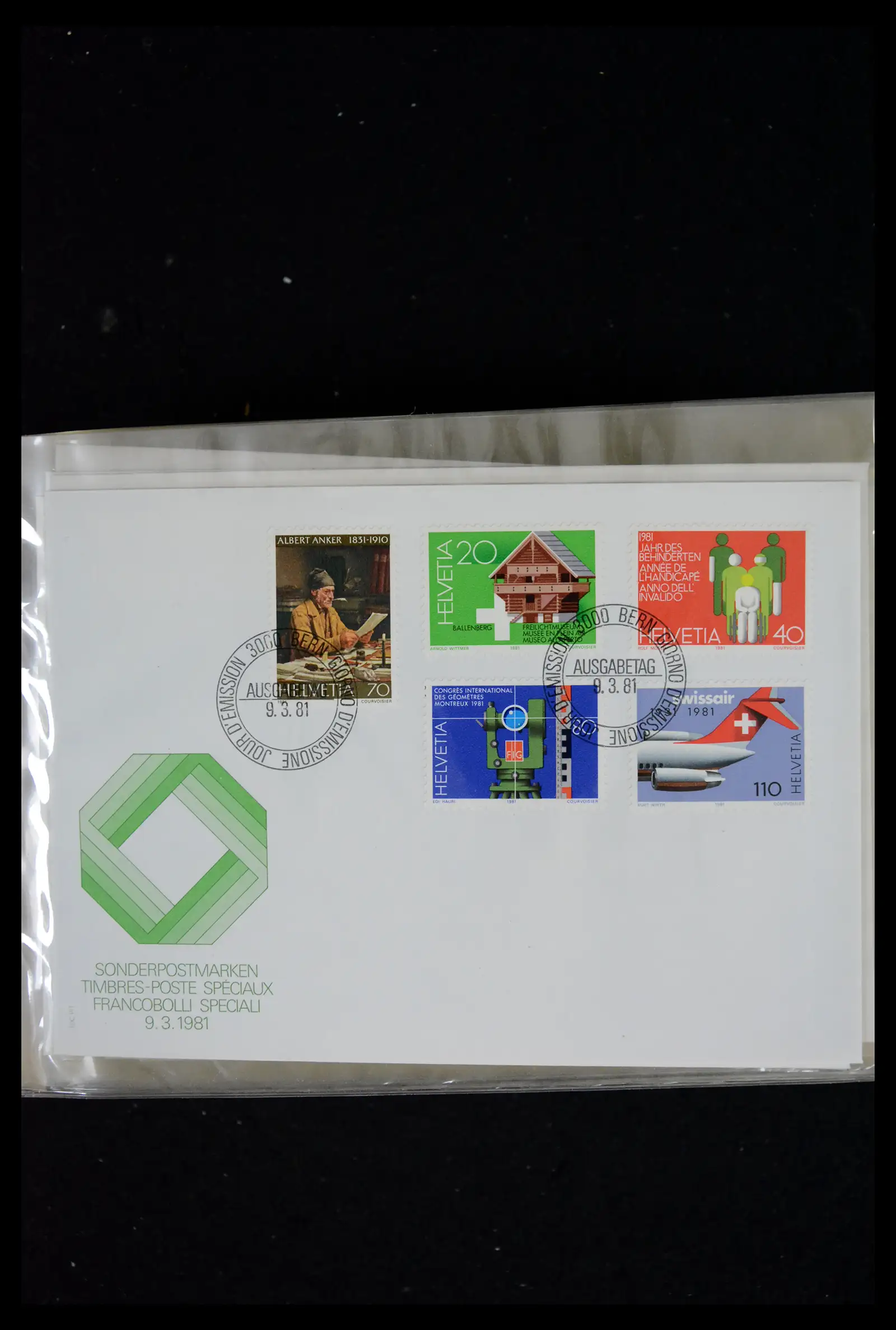41624 0007 - Postzegelverzameling 41624 Zwitserland fdc-collectie 1980-2024!!