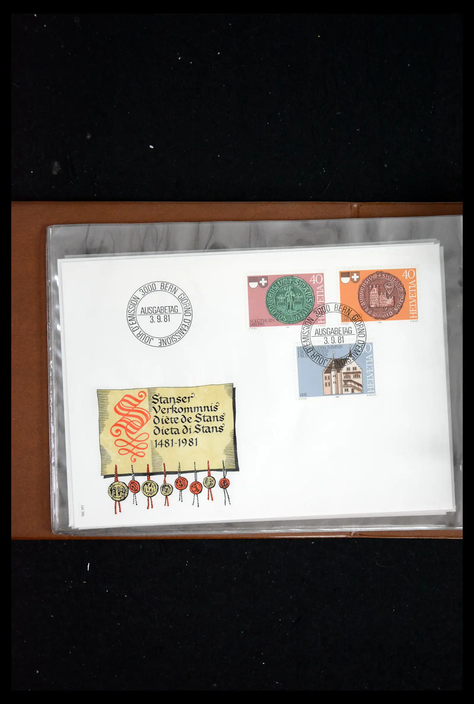 41624 0008 - Postzegelverzameling 41624 Zwitserland fdc-collectie 1980-2024!!