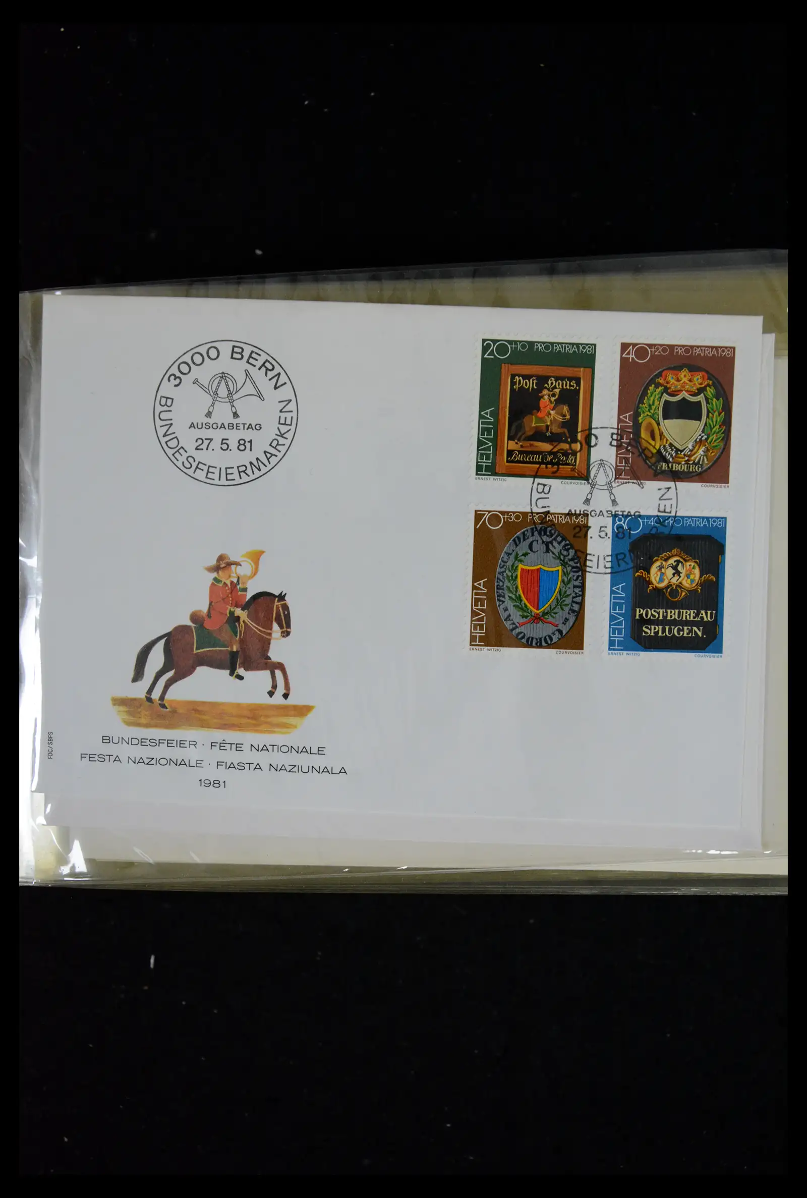 41624 0011 - Postzegelverzameling 41624 Zwitserland fdc-collectie 1980-2024!!
