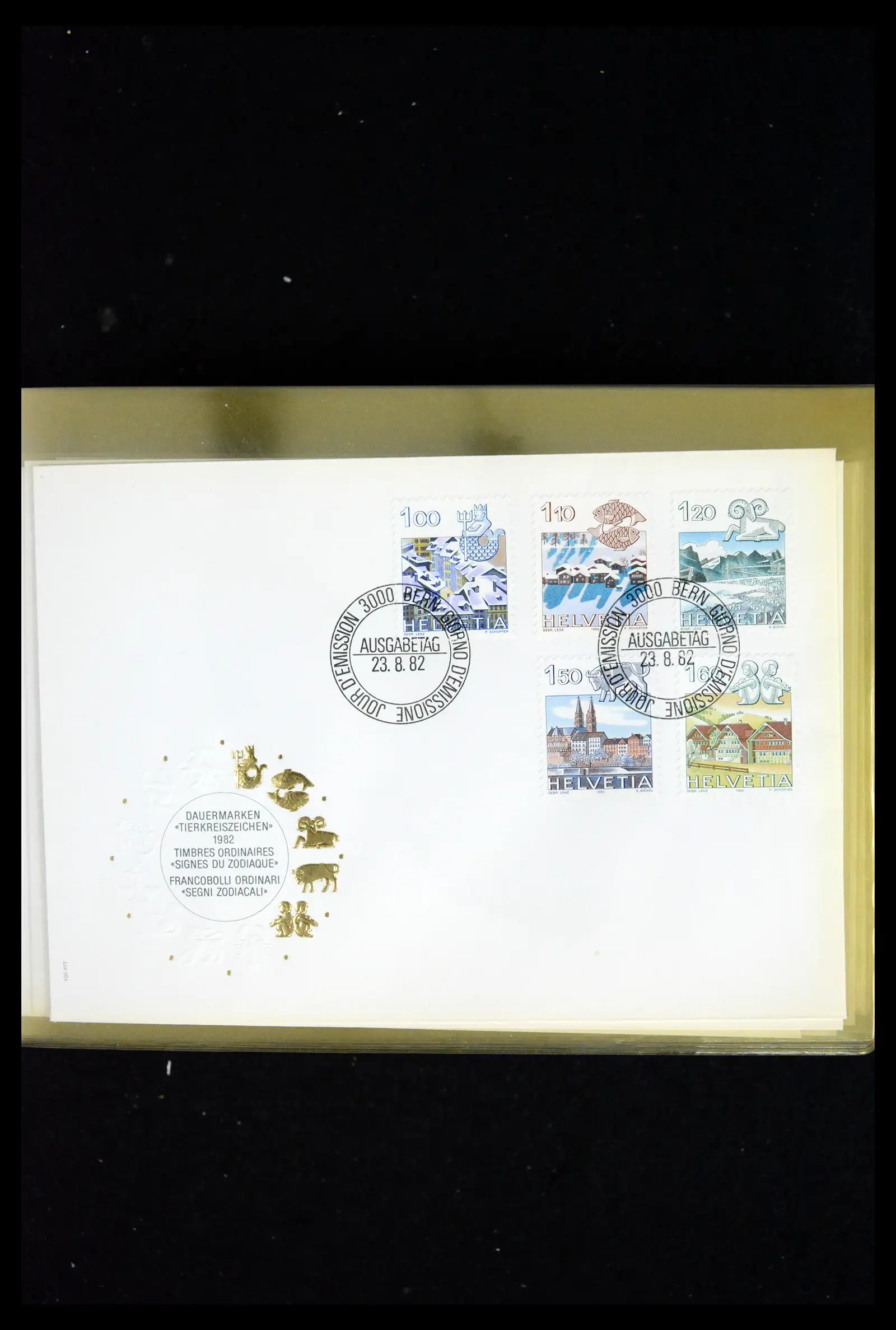 41624 0019 - Postzegelverzameling 41624 Zwitserland fdc-collectie 1980-2024!!