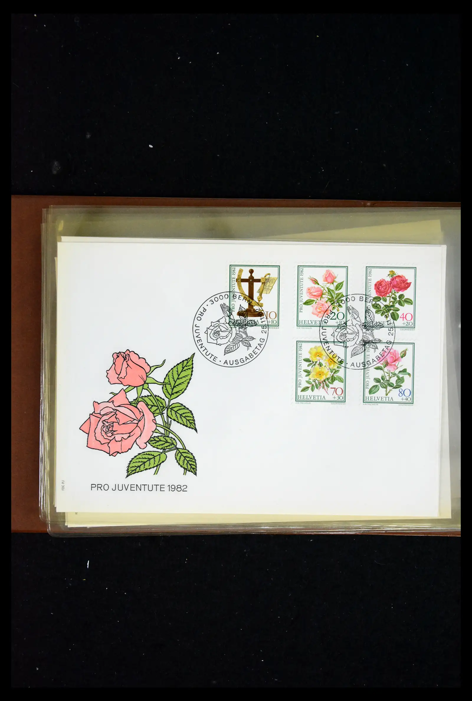 41624 0020 - Postzegelverzameling 41624 Zwitserland fdc-collectie 1980-2024!!