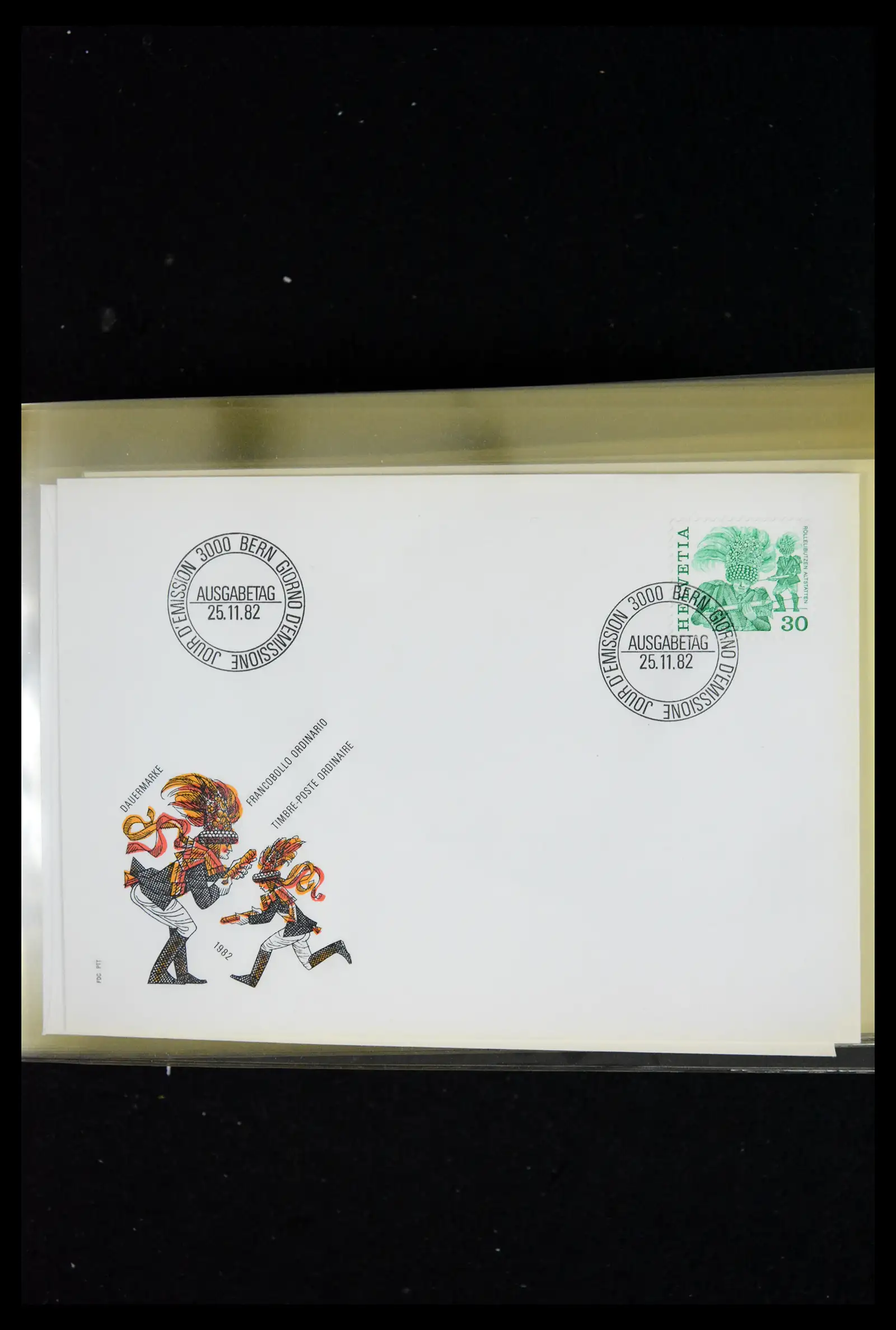 41624 0021 - Postzegelverzameling 41624 Zwitserland fdc-collectie 1980-2024!!