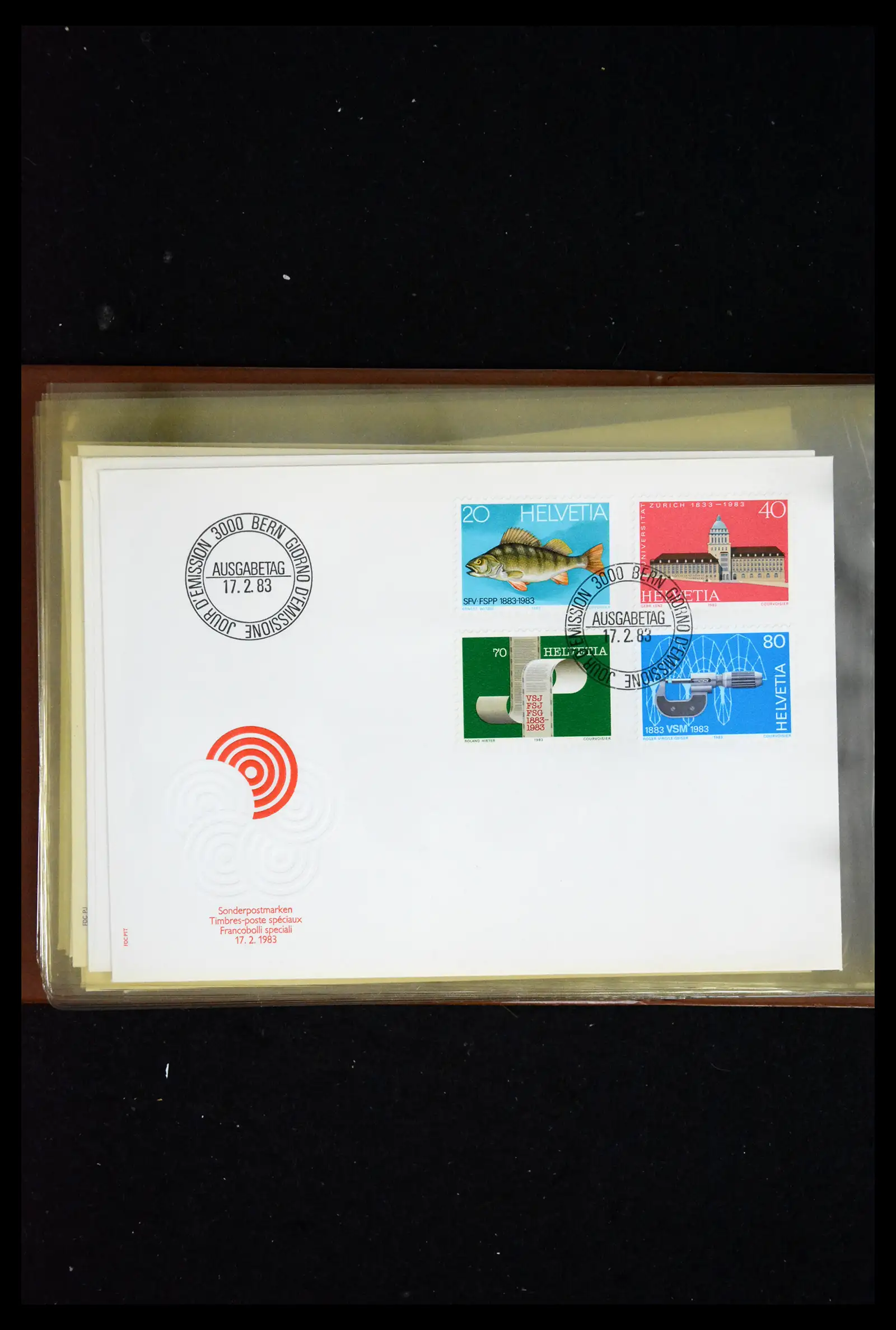 41624 0022 - Postzegelverzameling 41624 Zwitserland fdc-collectie 1980-2024!!