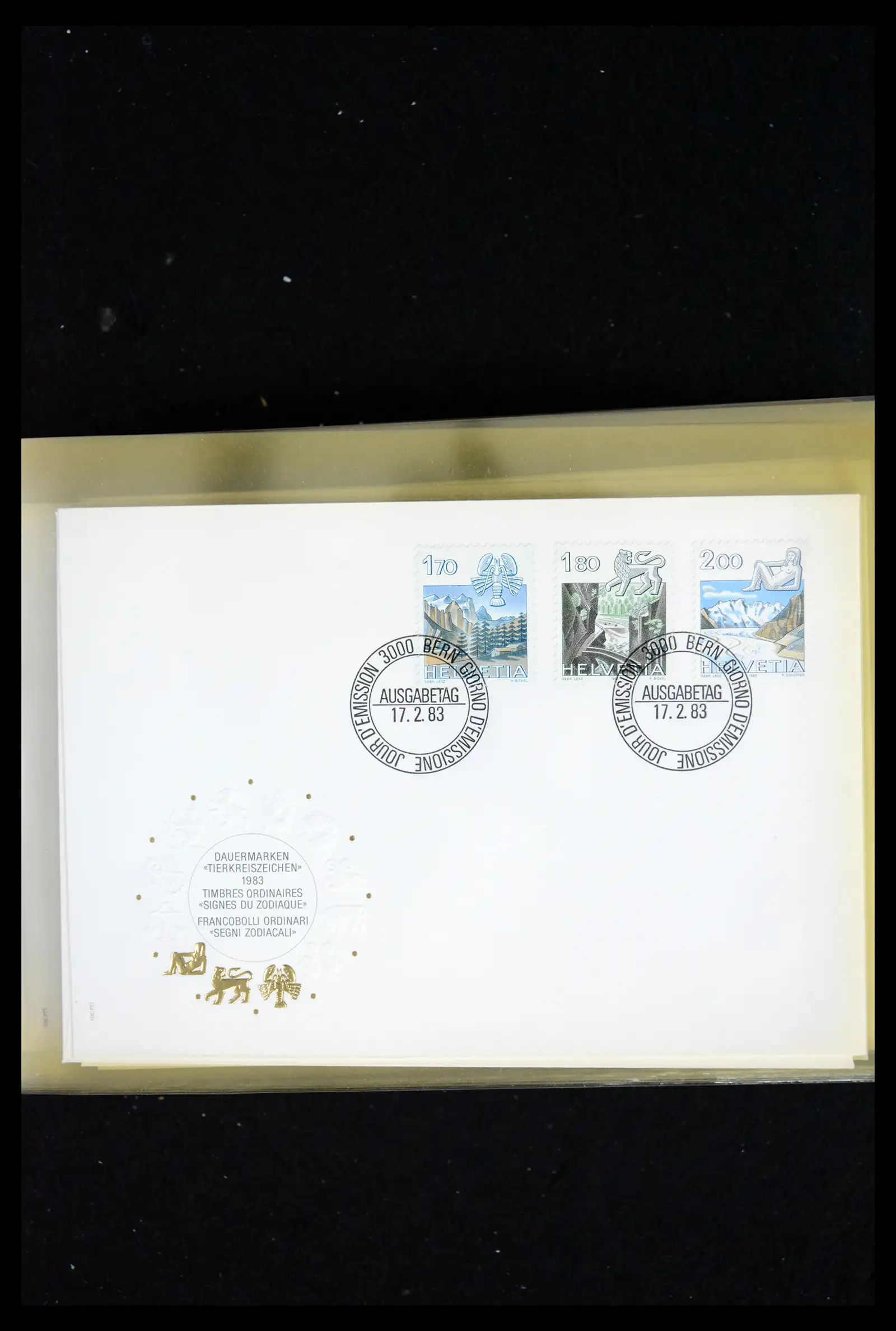 41624 0023 - Postzegelverzameling 41624 Zwitserland fdc-collectie 1980-2024!!