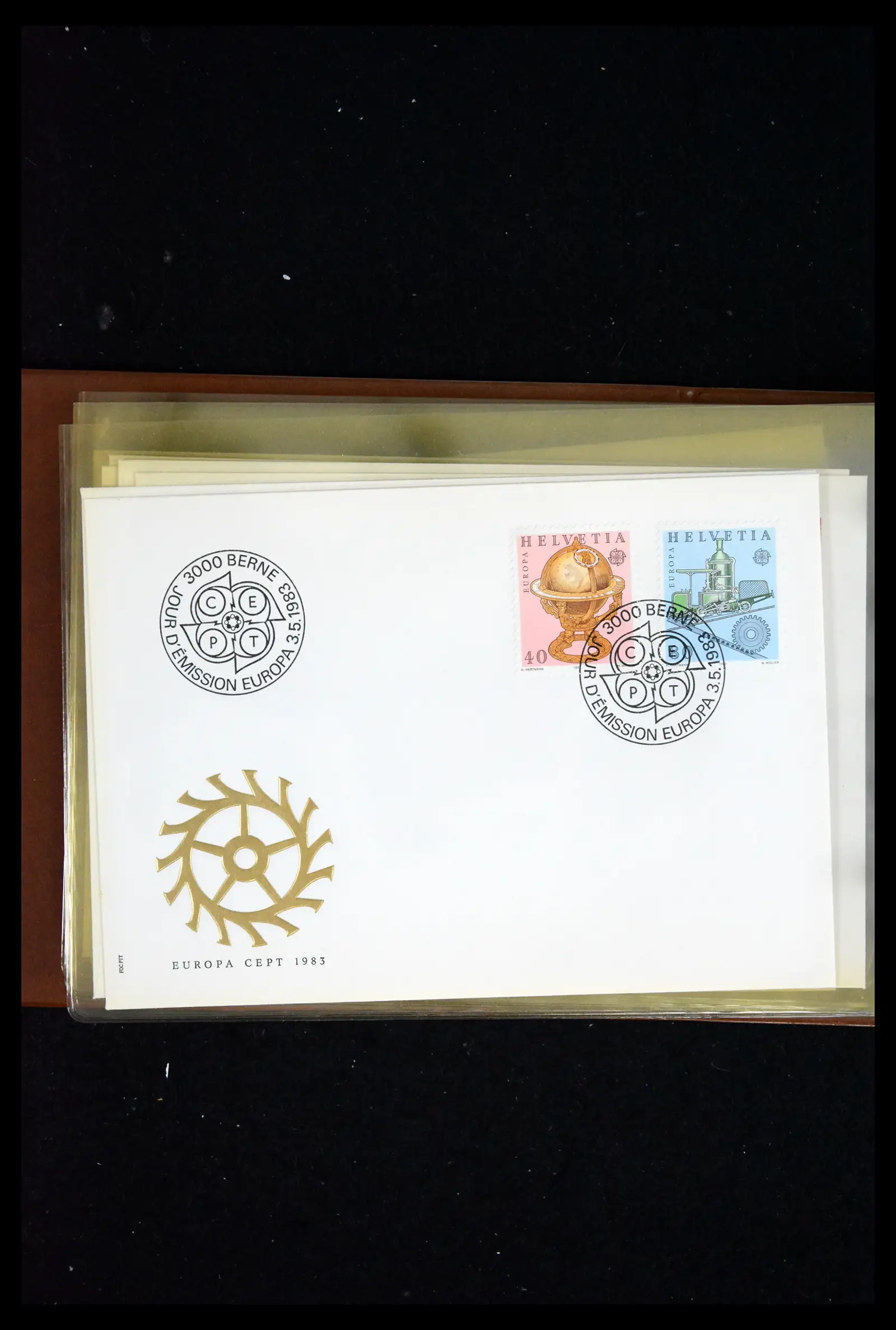 41624 0024 - Postzegelverzameling 41624 Zwitserland fdc-collectie 1980-2024!!