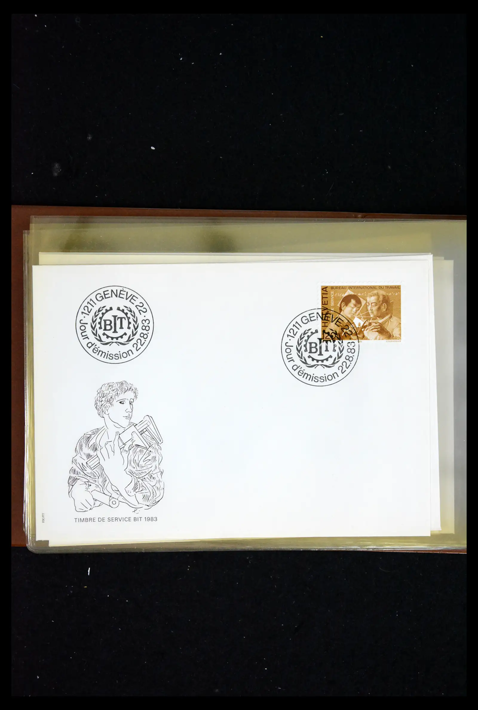 41624 0028 - Postzegelverzameling 41624 Zwitserland fdc-collectie 1980-2024!!