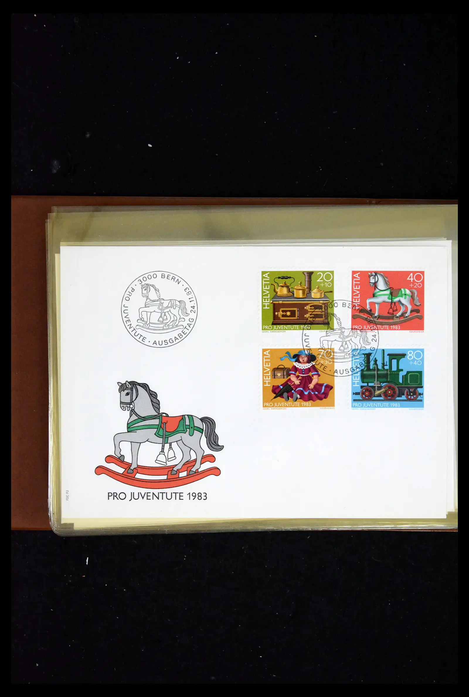 41624 0030 - Postzegelverzameling 41624 Zwitserland fdc-collectie 1980-2024!!