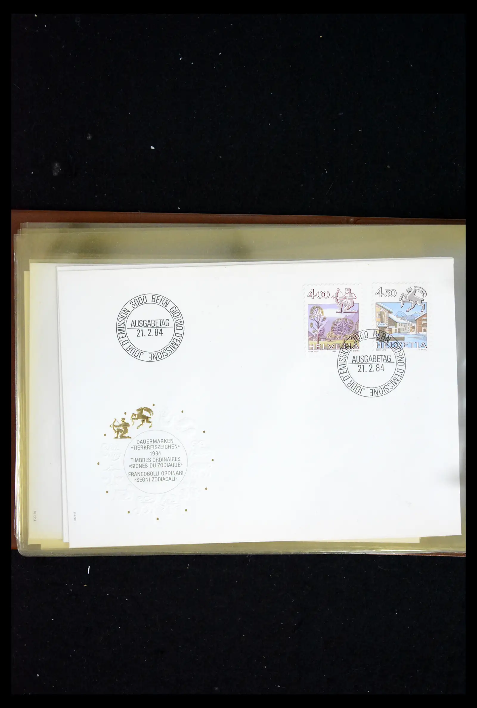 41624 0032 - Postzegelverzameling 41624 Zwitserland fdc-collectie 1980-2024!!