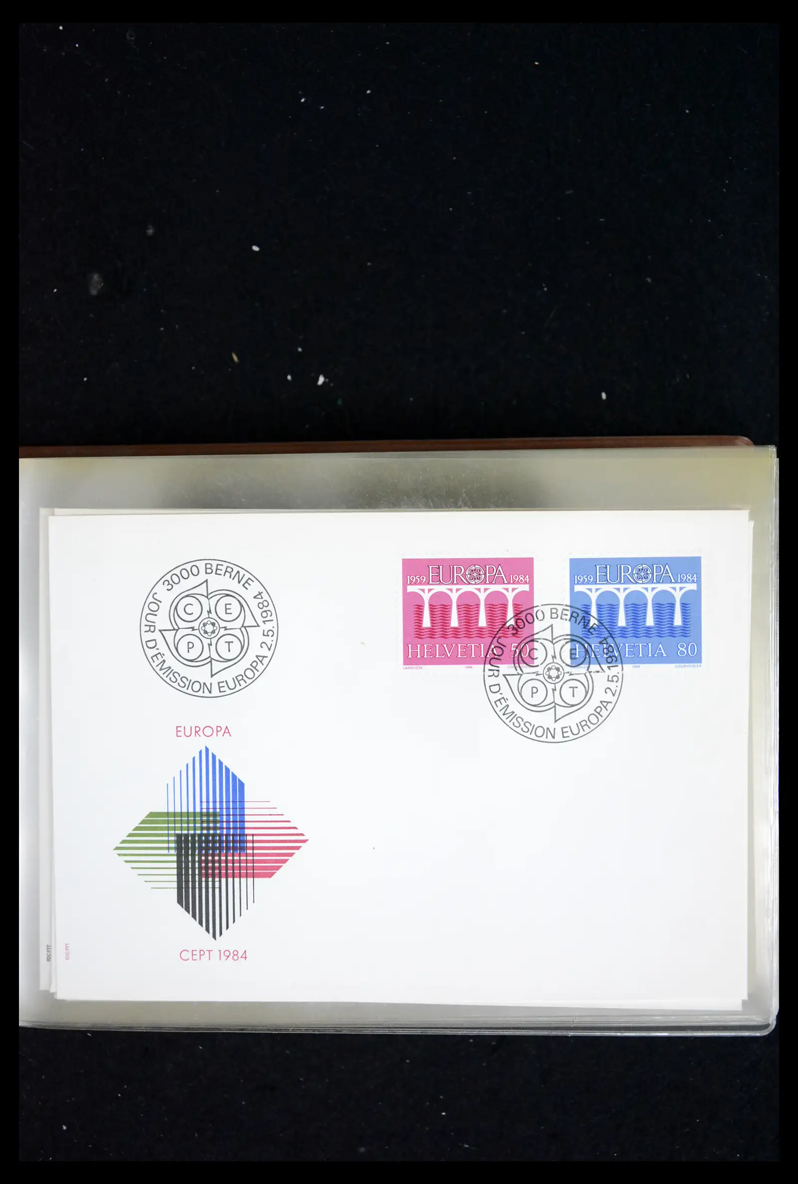 41624 0035 - Postzegelverzameling 41624 Zwitserland fdc-collectie 1980-2024!!