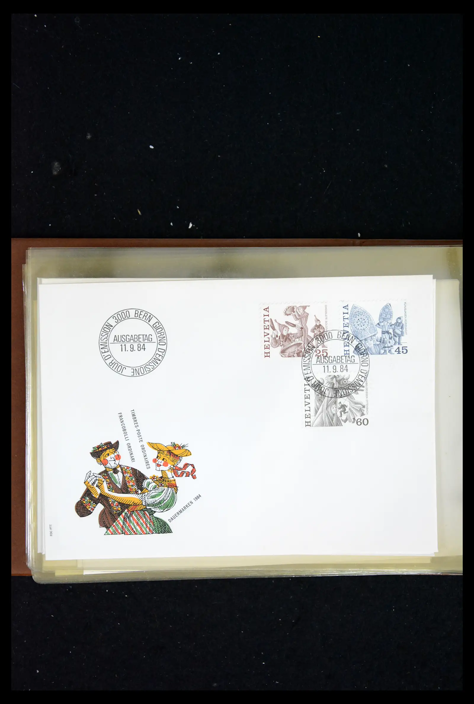 41624 0036 - Postzegelverzameling 41624 Zwitserland fdc-collectie 1980-2024!!