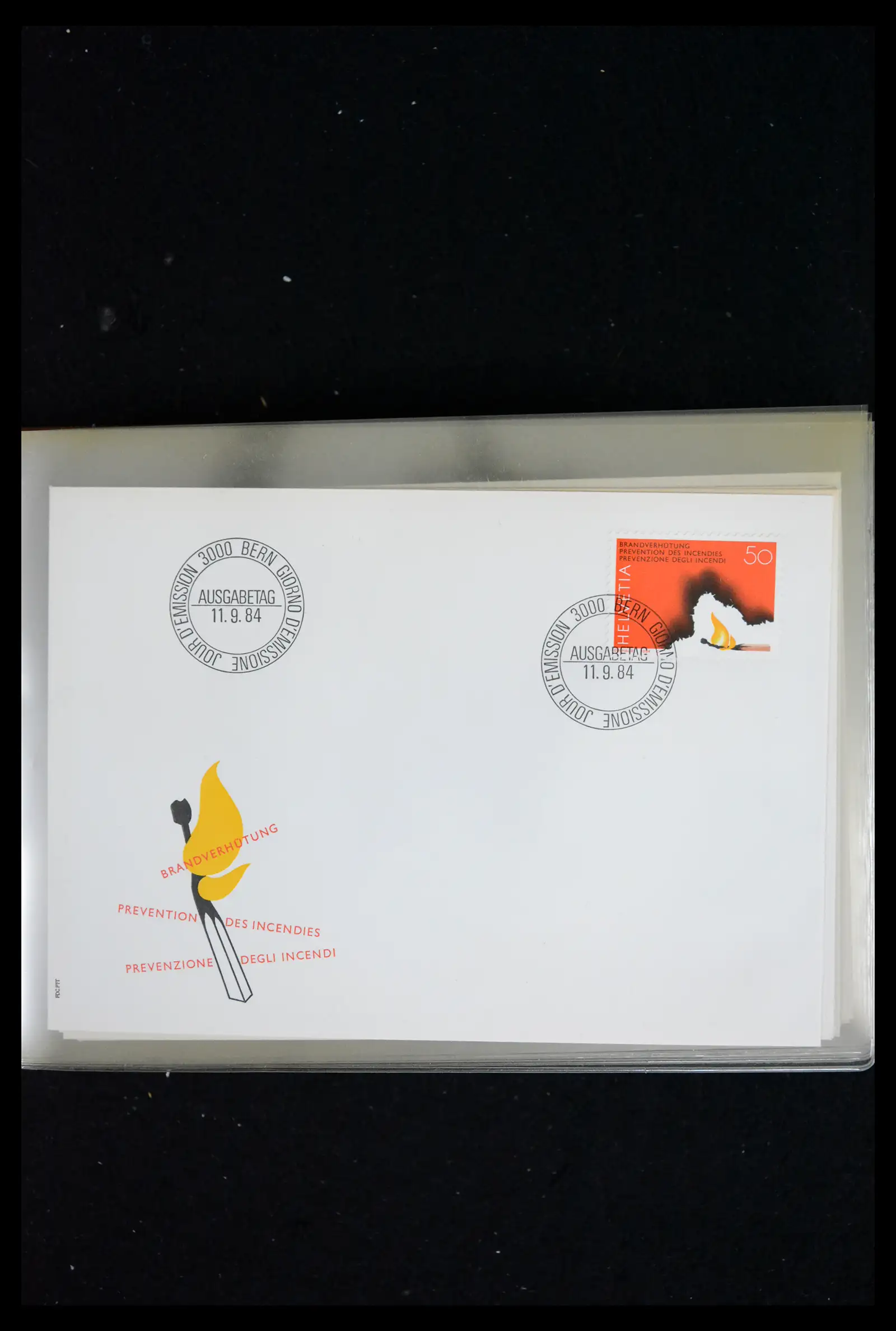 41624 0037 - Postzegelverzameling 41624 Zwitserland fdc-collectie 1980-2024!!