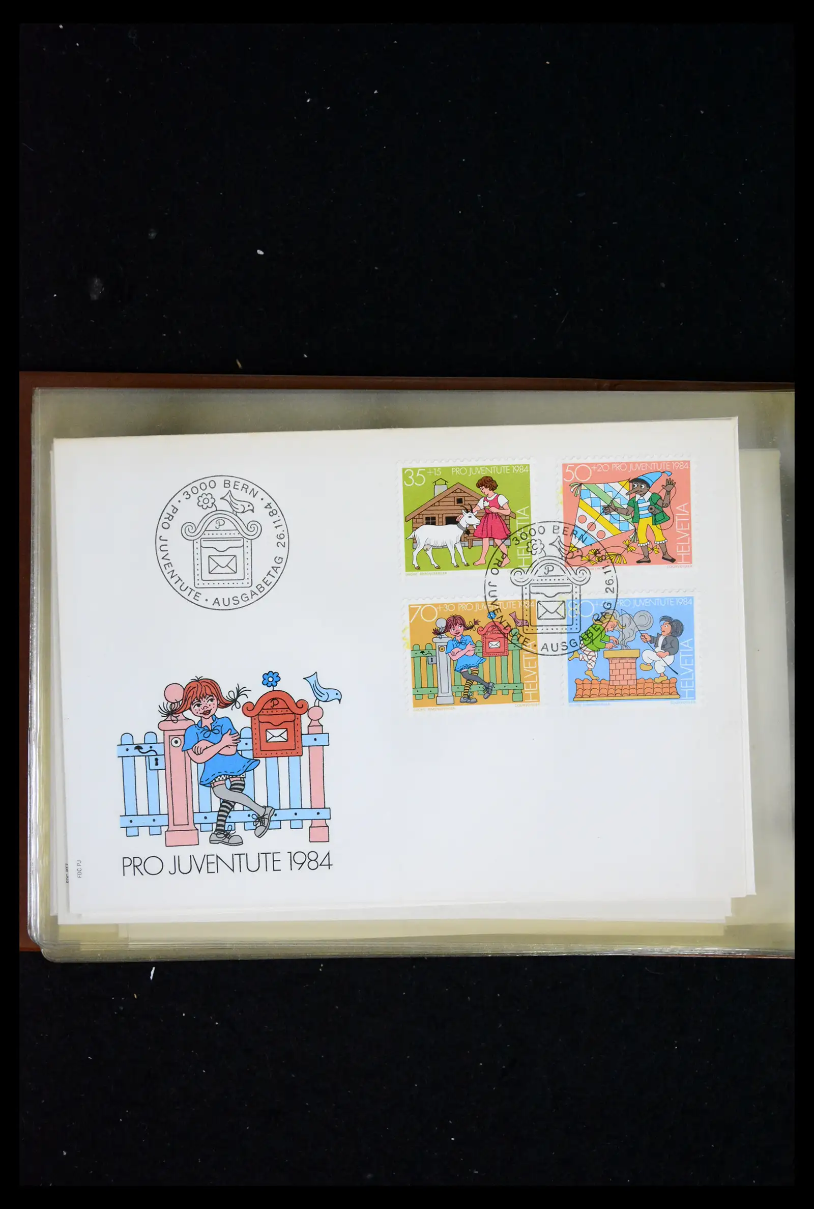 41624 0038 - Postzegelverzameling 41624 Zwitserland fdc-collectie 1980-2024!!