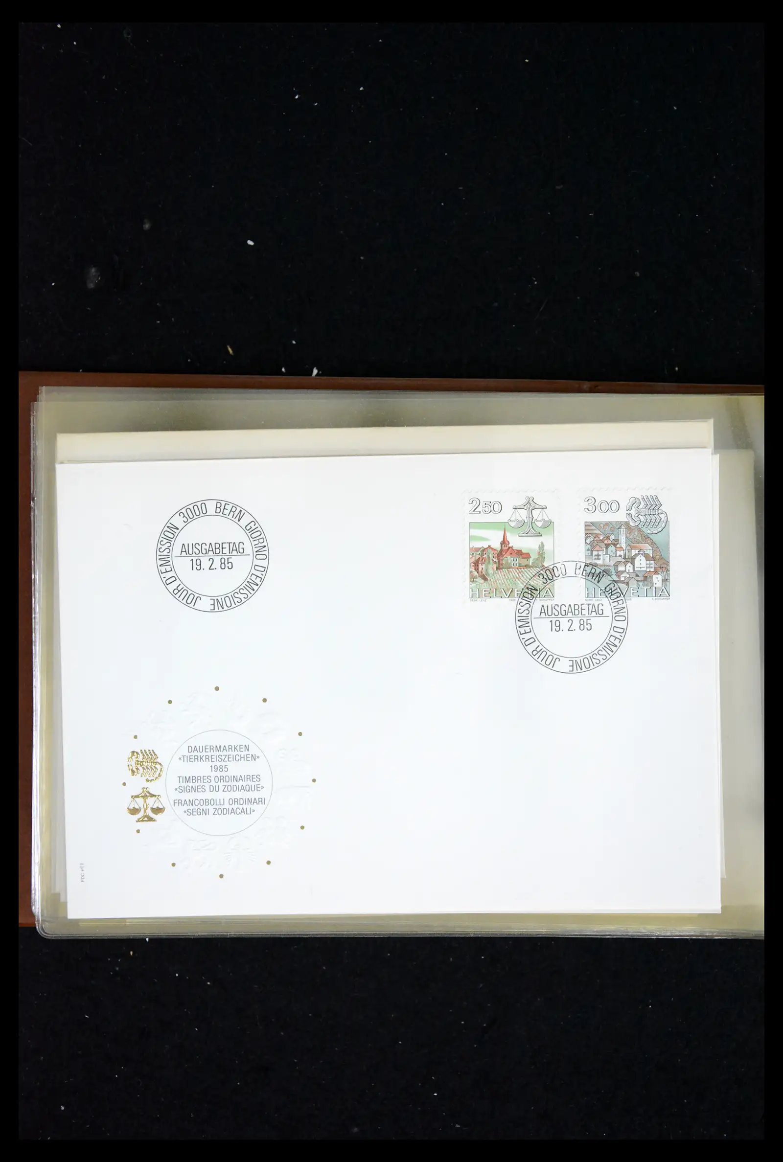 41624 0040 - Postzegelverzameling 41624 Zwitserland fdc-collectie 1980-2024!!