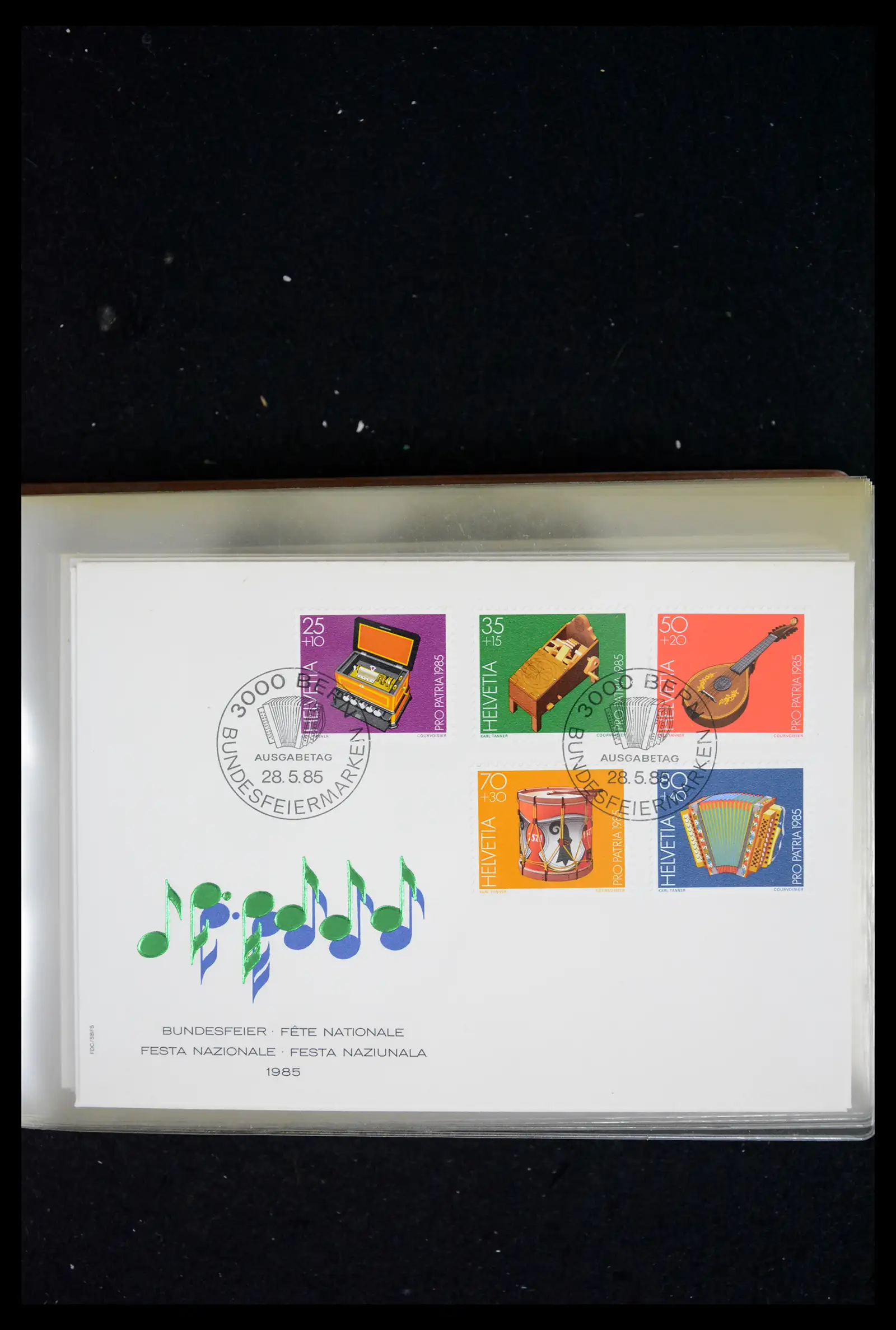 41624 0041 - Postzegelverzameling 41624 Zwitserland fdc-collectie 1980-2024!!