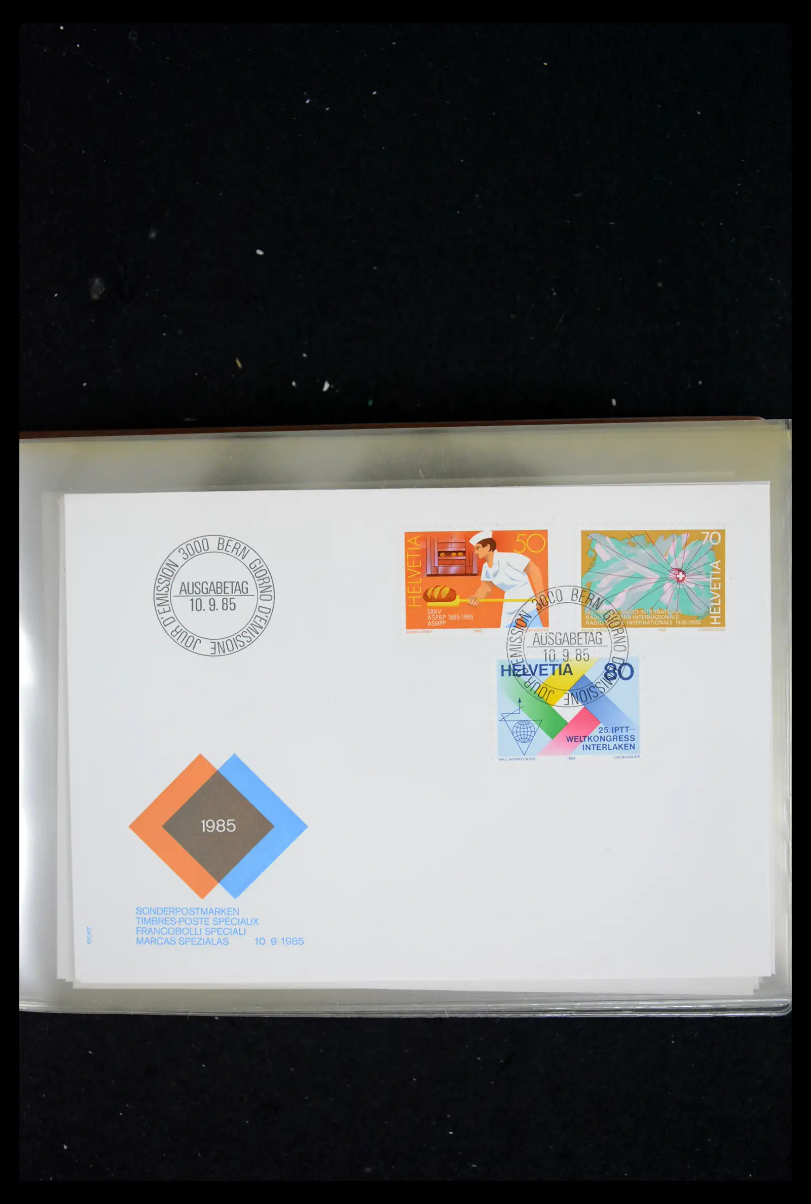 41624 0043 - Postzegelverzameling 41624 Zwitserland fdc-collectie 1980-2024!!