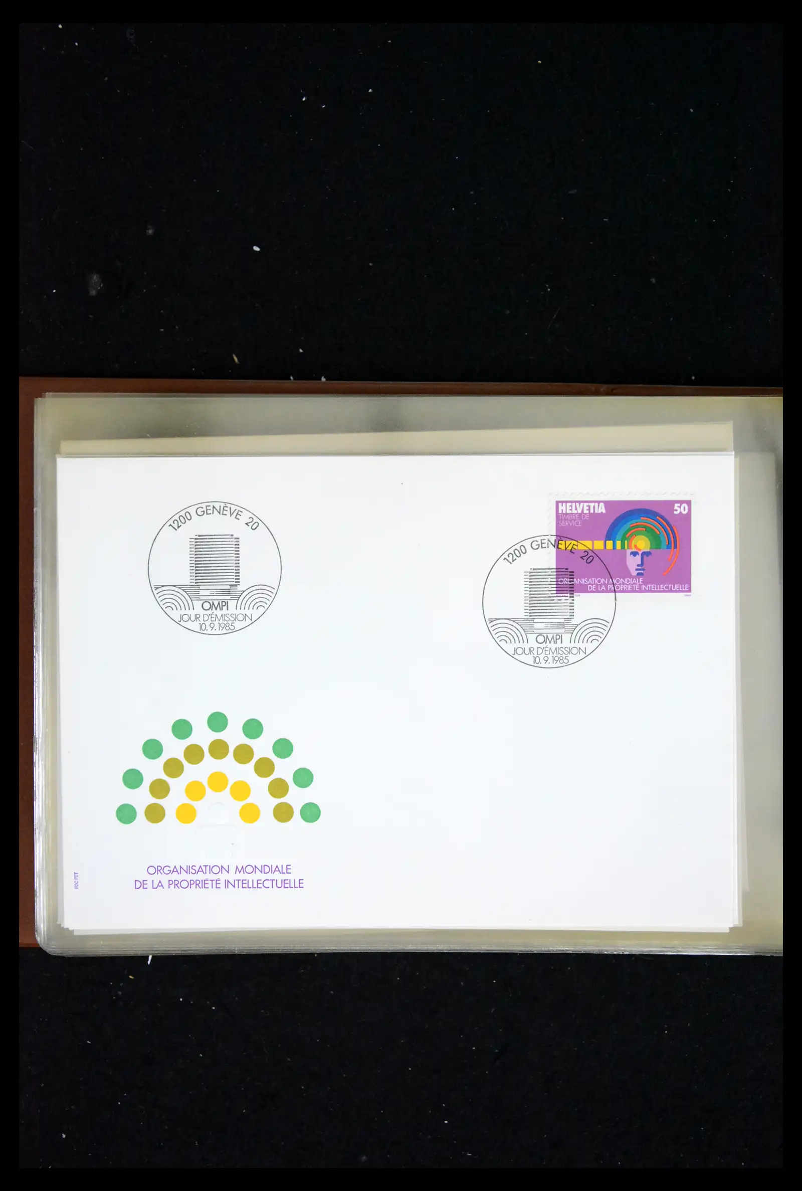41624 0044 - Postzegelverzameling 41624 Zwitserland fdc-collectie 1980-2024!!