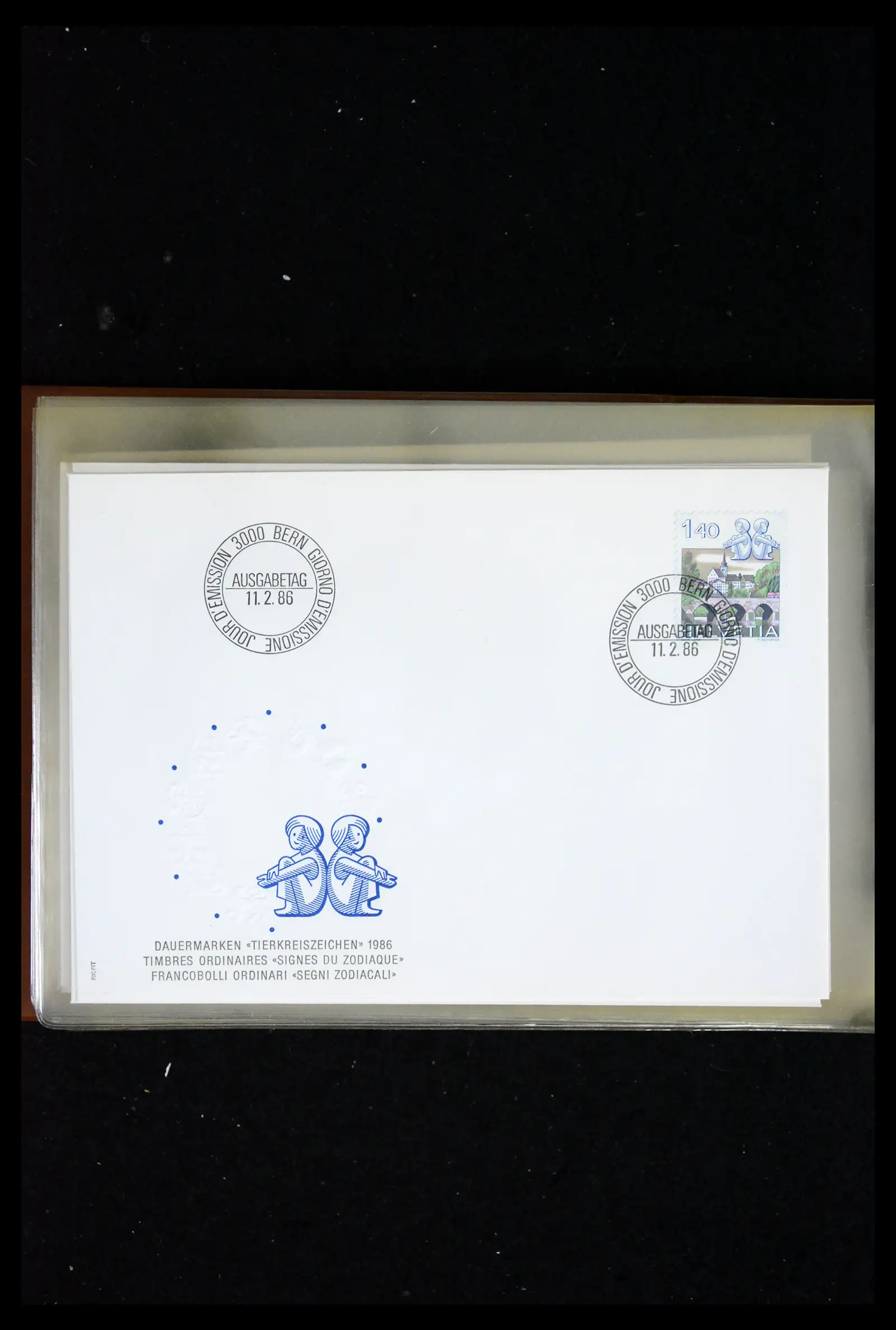 41624 0048 - Postzegelverzameling 41624 Zwitserland fdc-collectie 1980-2024!!