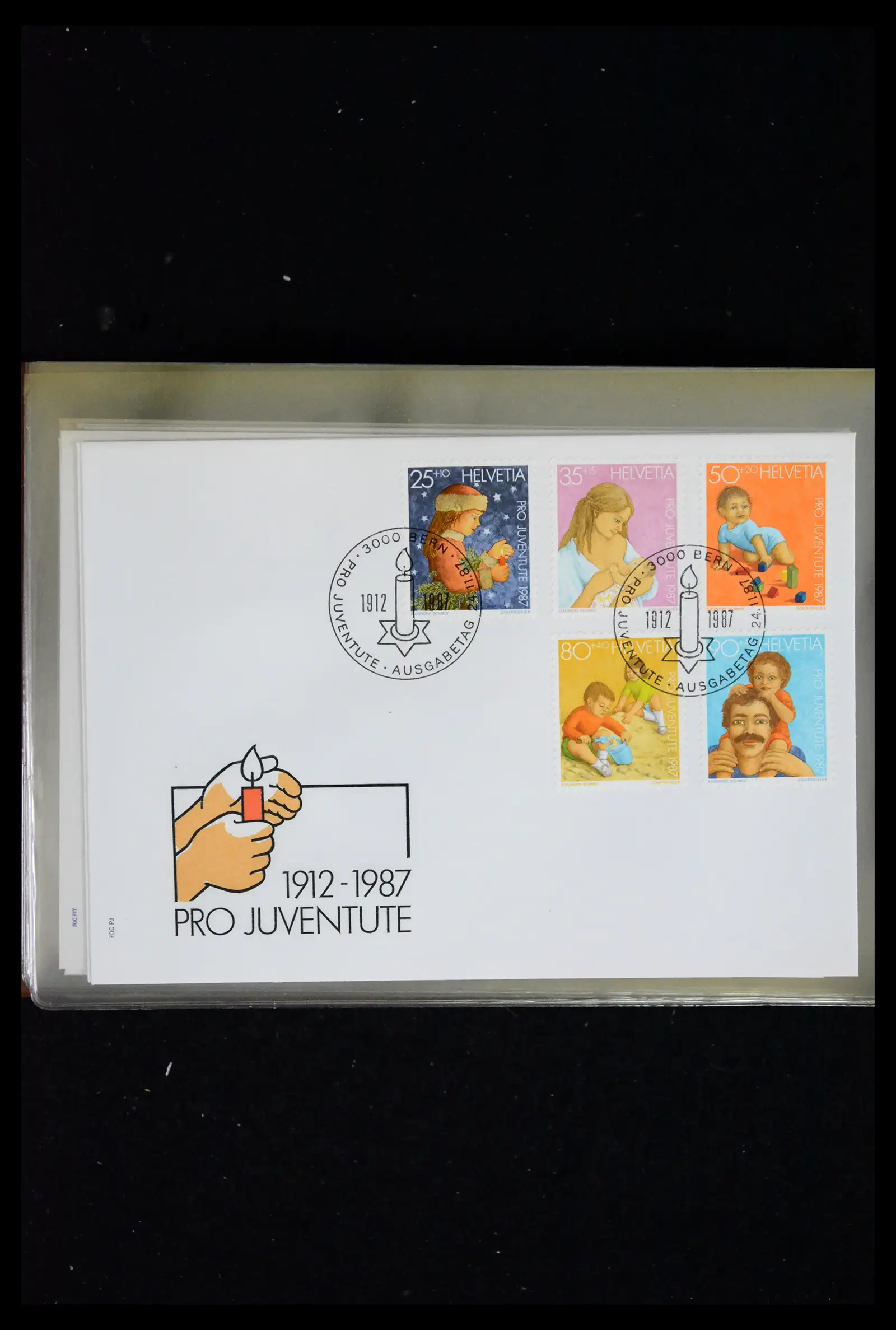 41624 0062 - Postzegelverzameling 41624 Zwitserland fdc-collectie 1980-2024!!