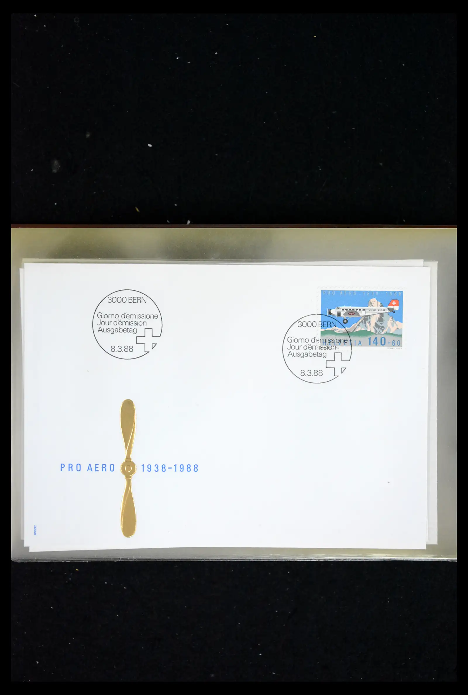 41624 0064 - Postzegelverzameling 41624 Zwitserland fdc-collectie 1980-2024!!