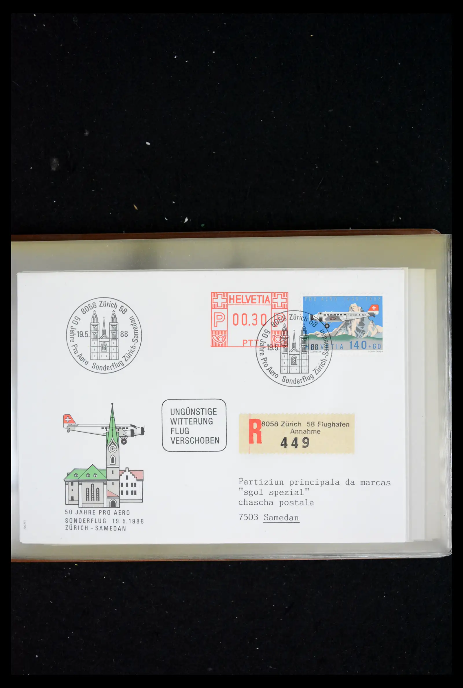 41624 0065 - Postzegelverzameling 41624 Zwitserland fdc-collectie 1980-2024!!