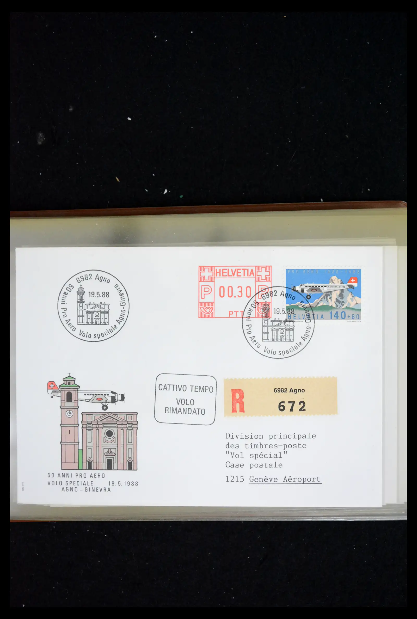 41624 0067 - Postzegelverzameling 41624 Zwitserland fdc-collectie 1980-2024!!