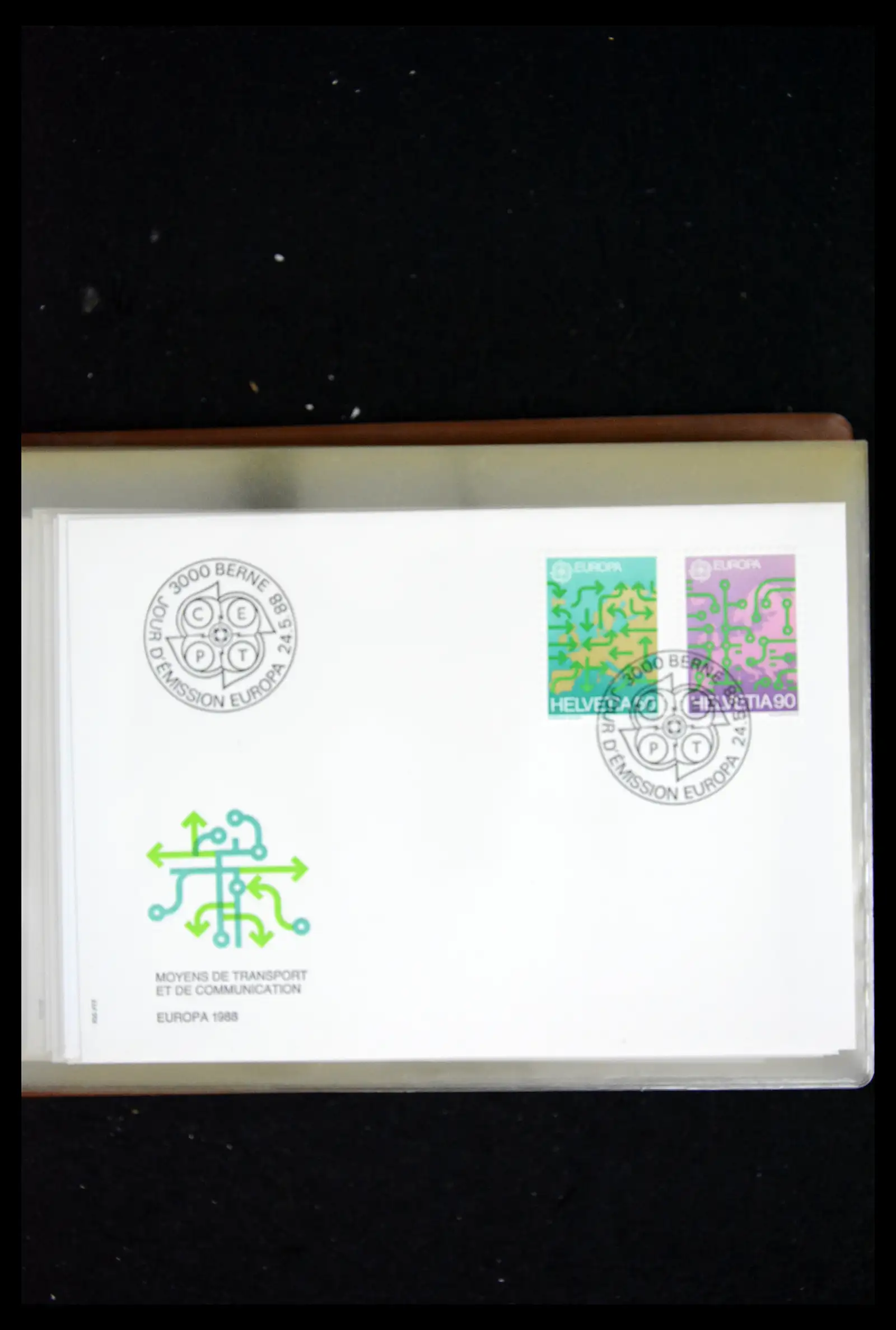 41624 0071 - Postzegelverzameling 41624 Zwitserland fdc-collectie 1980-2024!!