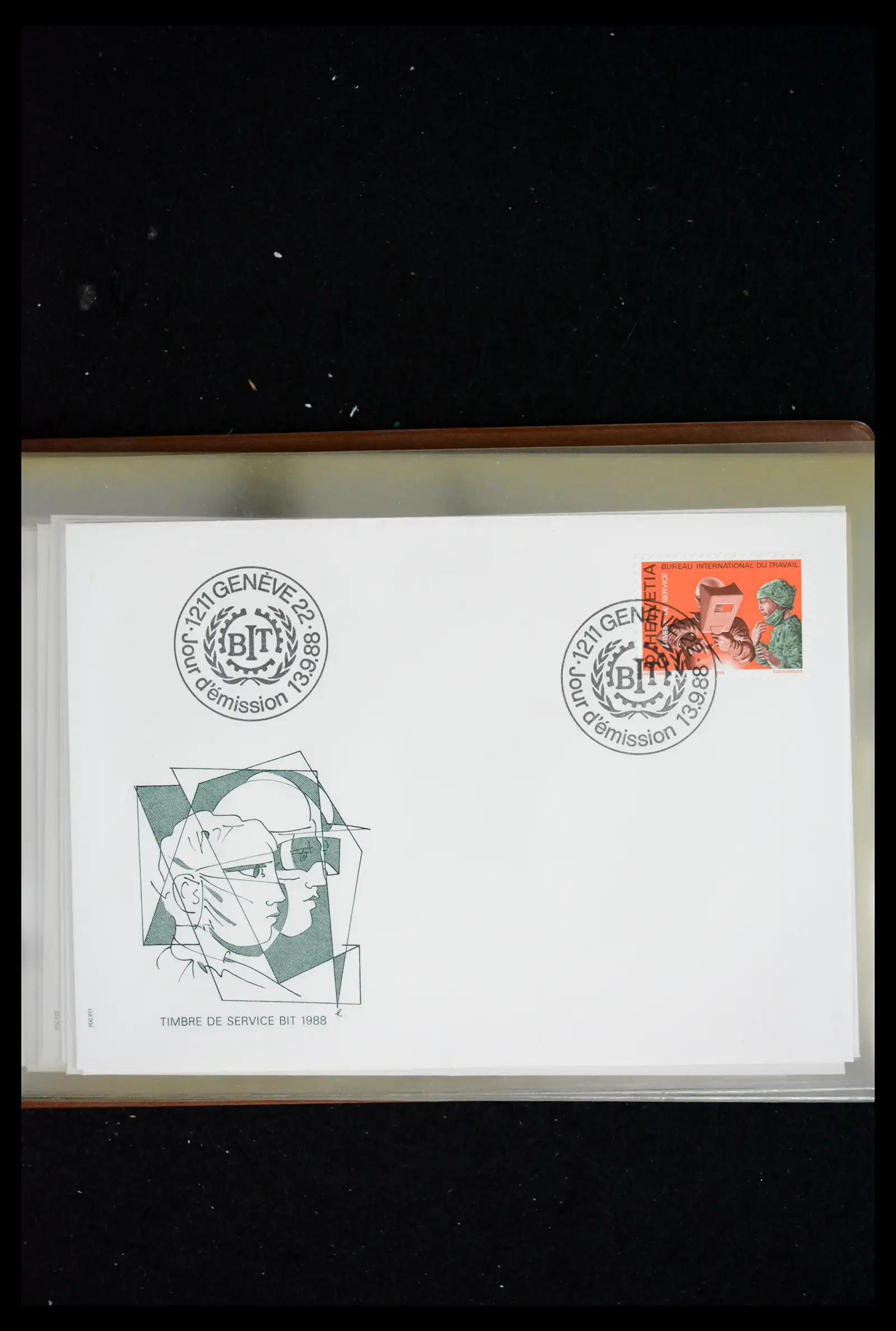 41624 0073 - Postzegelverzameling 41624 Zwitserland fdc-collectie 1980-2024!!