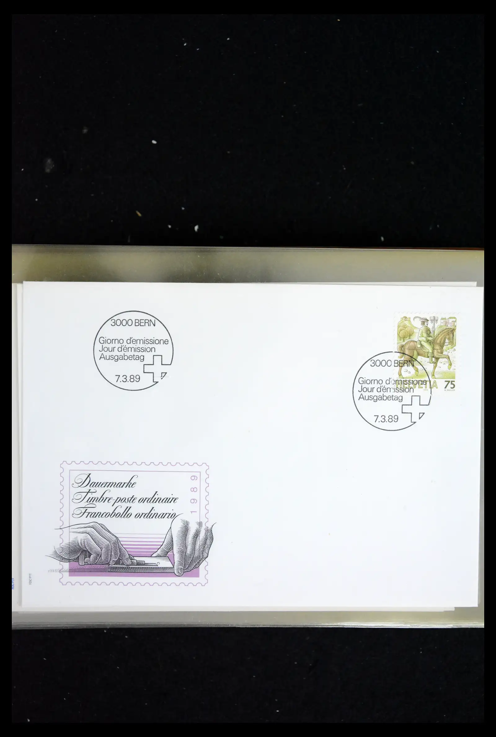 41624 0078 - Postzegelverzameling 41624 Zwitserland fdc-collectie 1980-2024!!