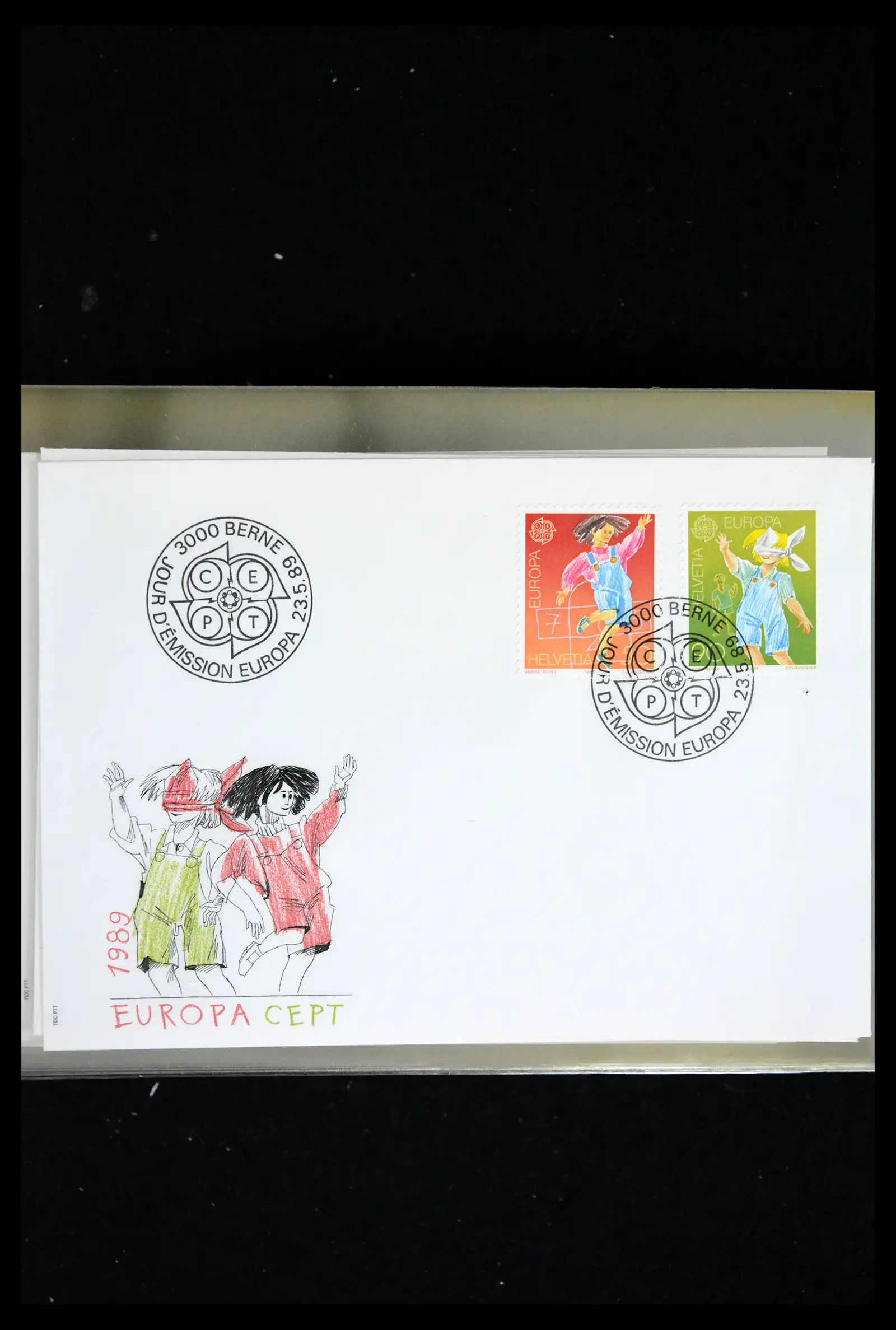 41624 0080 - Postzegelverzameling 41624 Zwitserland fdc-collectie 1980-2024!!