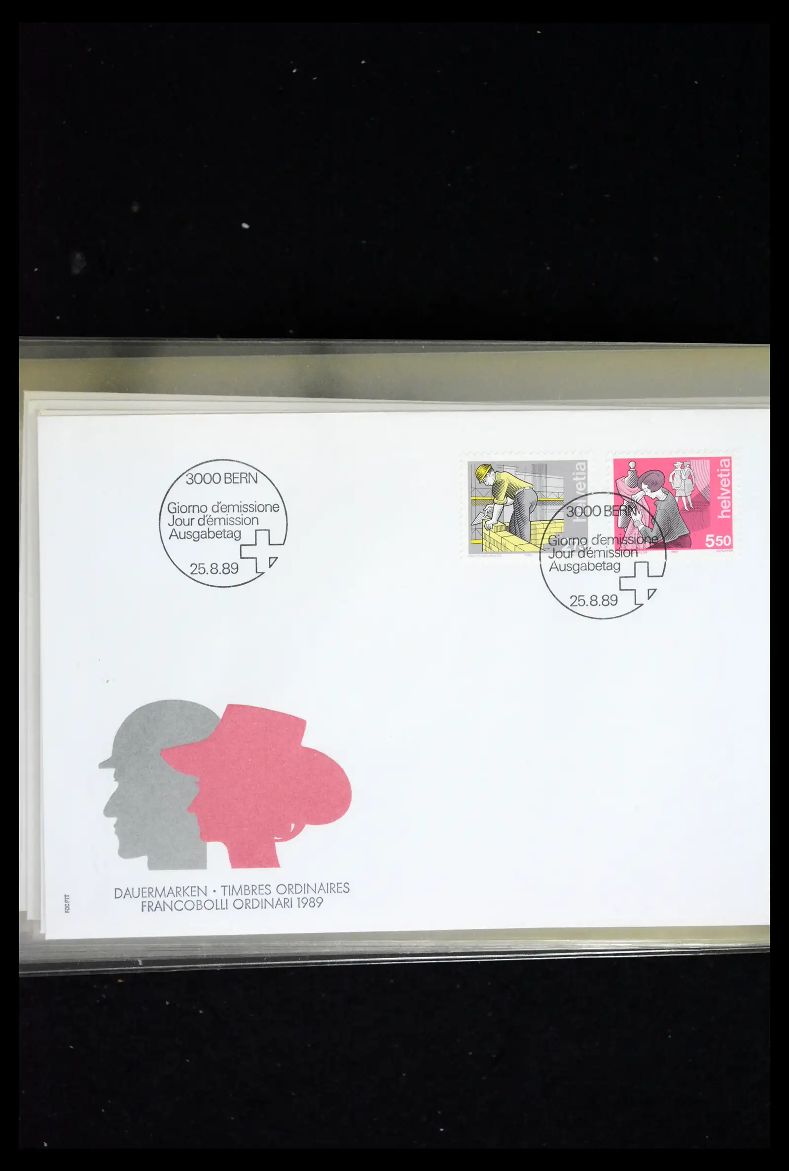 41624 0084 - Postzegelverzameling 41624 Zwitserland fdc-collectie 1980-2024!!