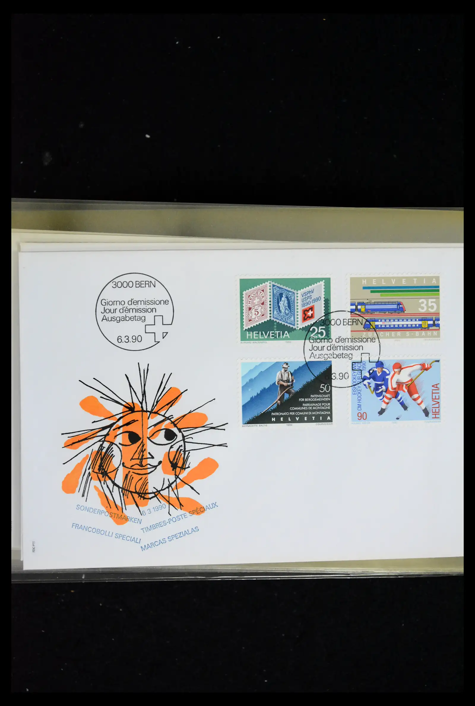 41624 0086 - Postzegelverzameling 41624 Zwitserland fdc-collectie 1980-2024!!