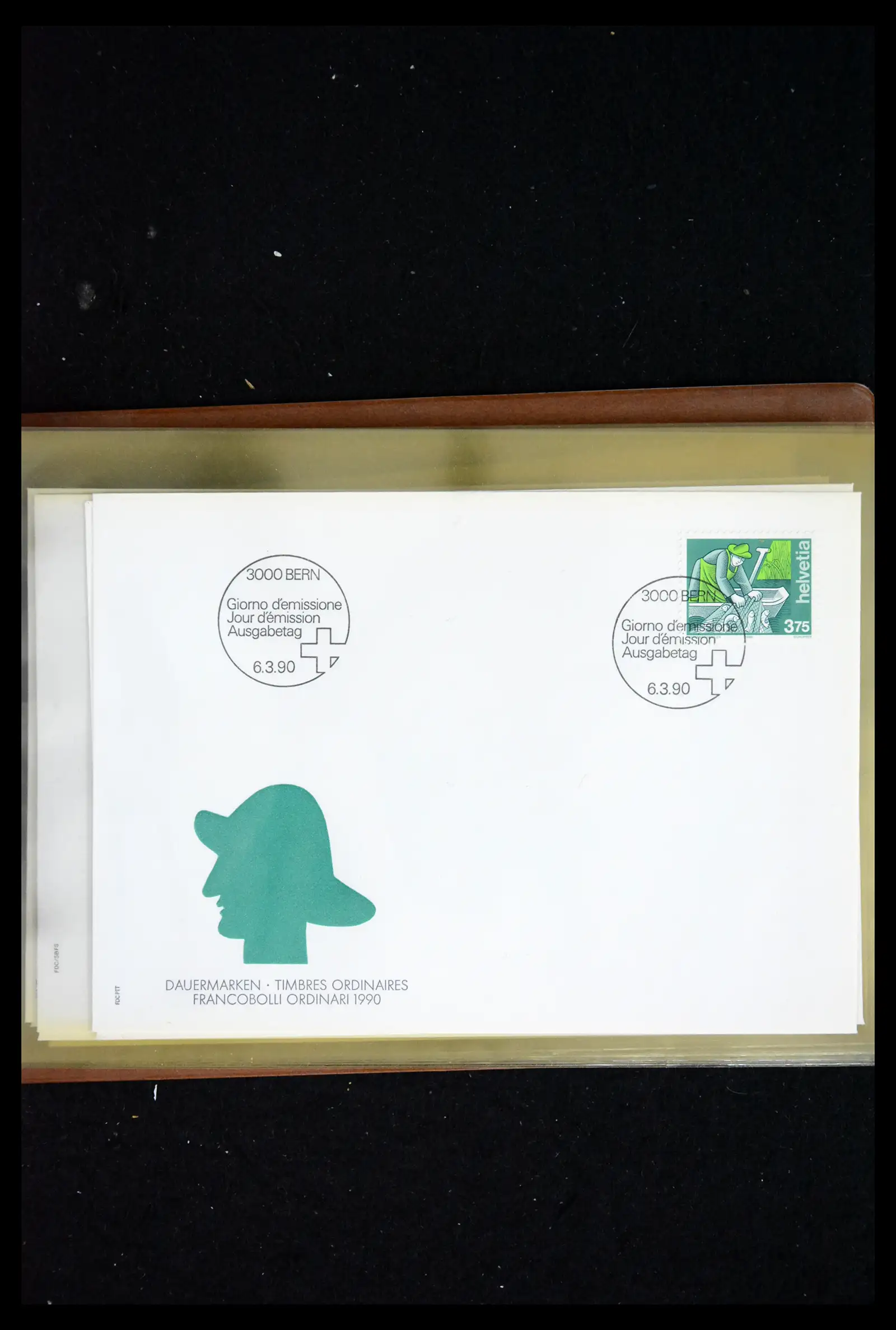 41624 0087 - Postzegelverzameling 41624 Zwitserland fdc-collectie 1980-2024!!