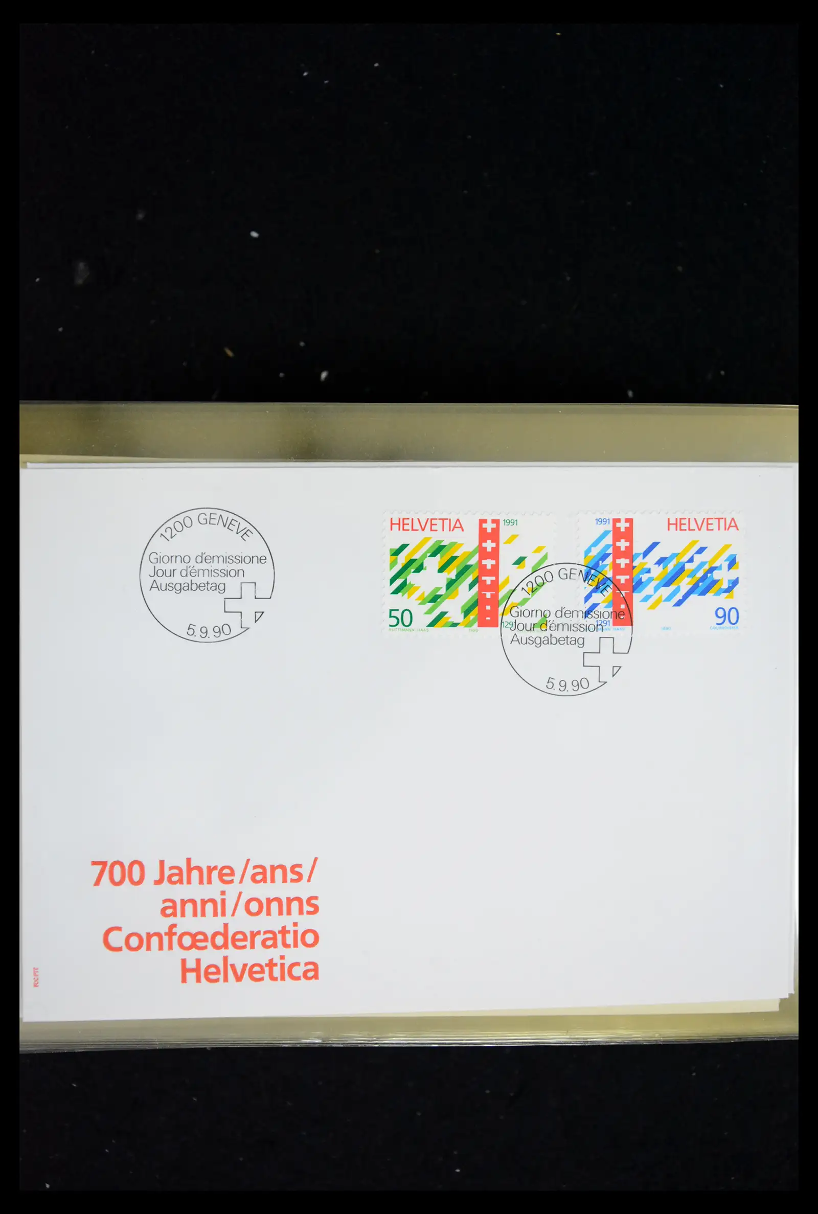 41624 0092 - Postzegelverzameling 41624 Zwitserland fdc-collectie 1980-2024!!