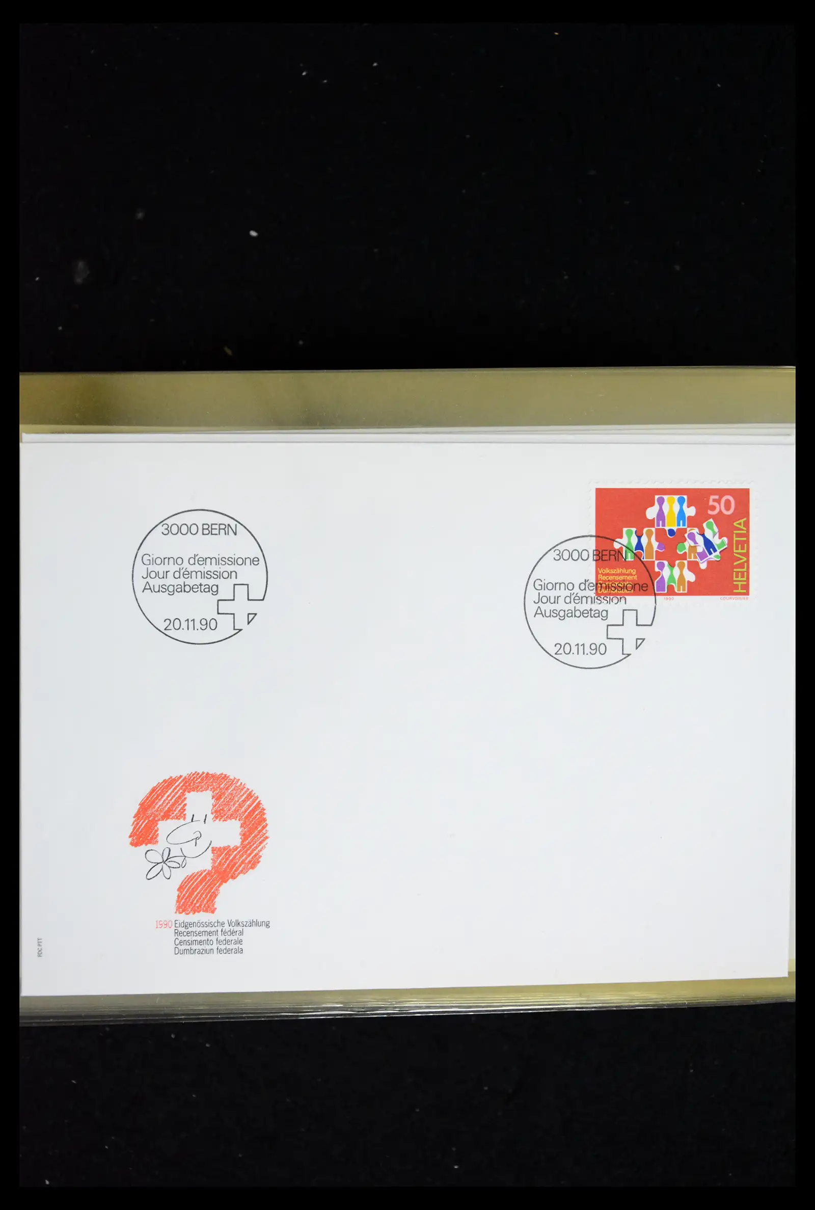 41624 0094 - Postzegelverzameling 41624 Zwitserland fdc-collectie 1980-2024!!