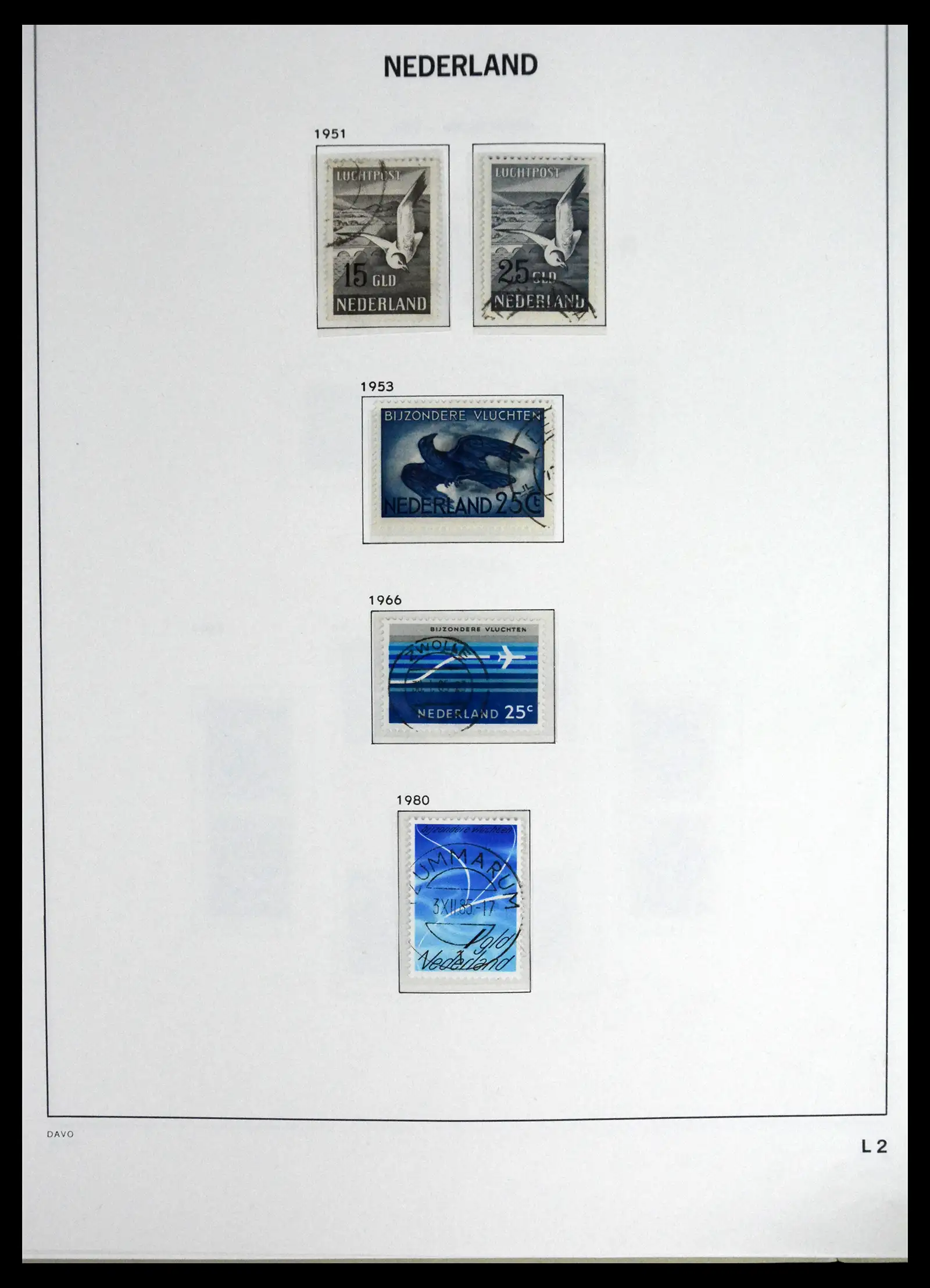 41625 0039 - Stamp collection 41625 Netherlands complete 1852-1949.