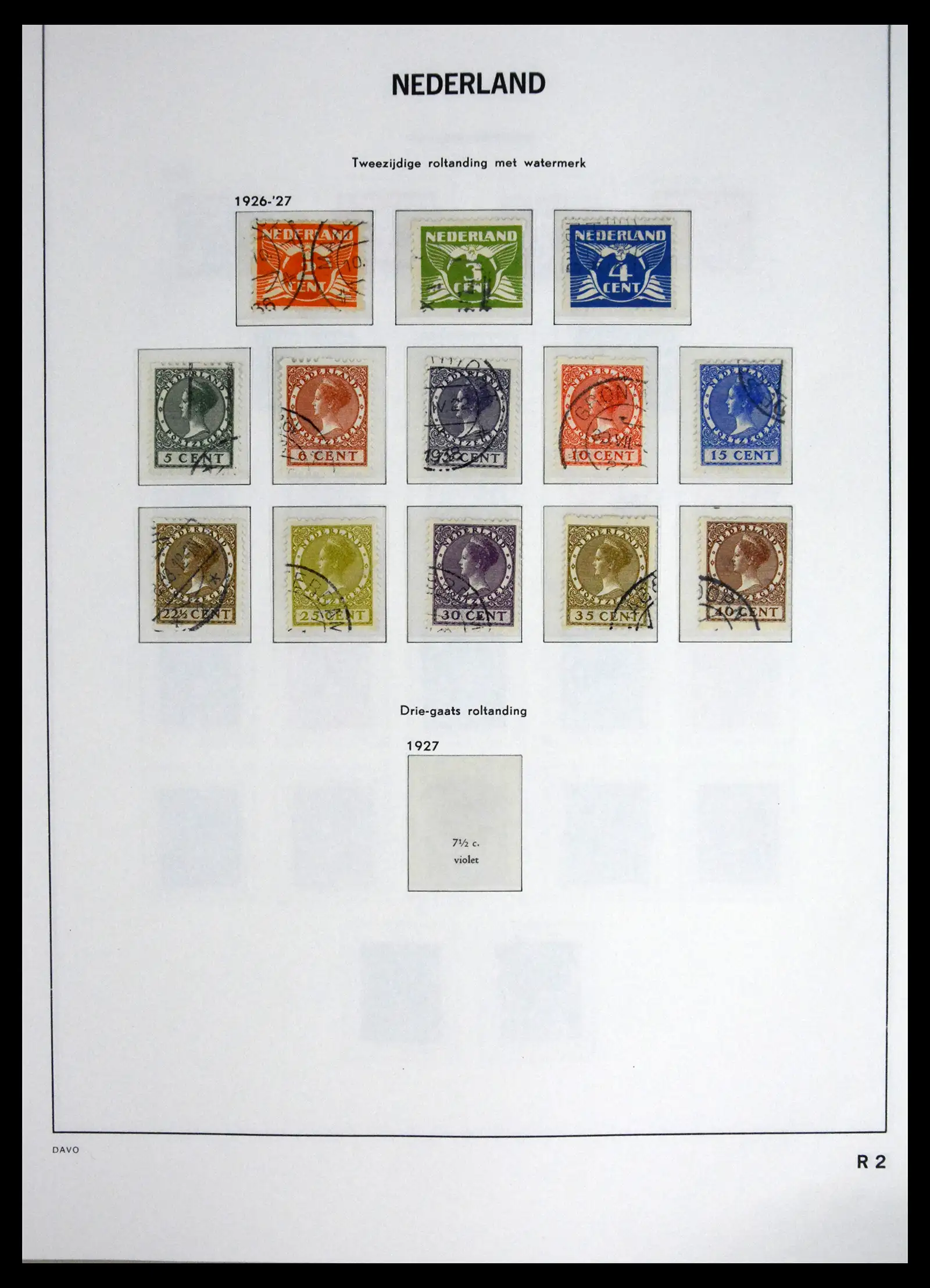 41625 0043 - Stamp collection 41625 Netherlands complete 1852-1949.