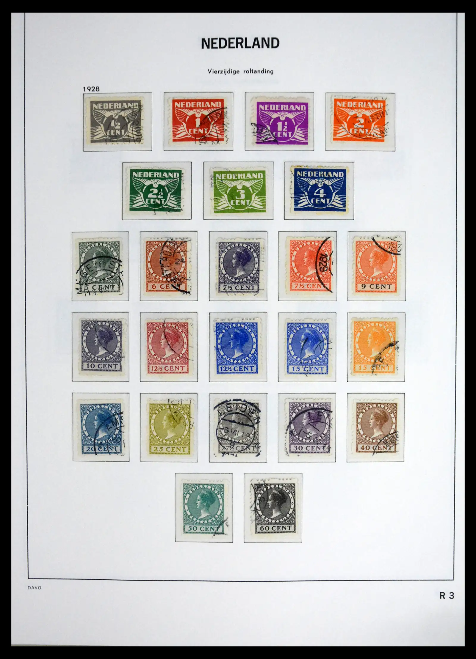 41625 0044 - Stamp collection 41625 Netherlands complete 1852-1949.