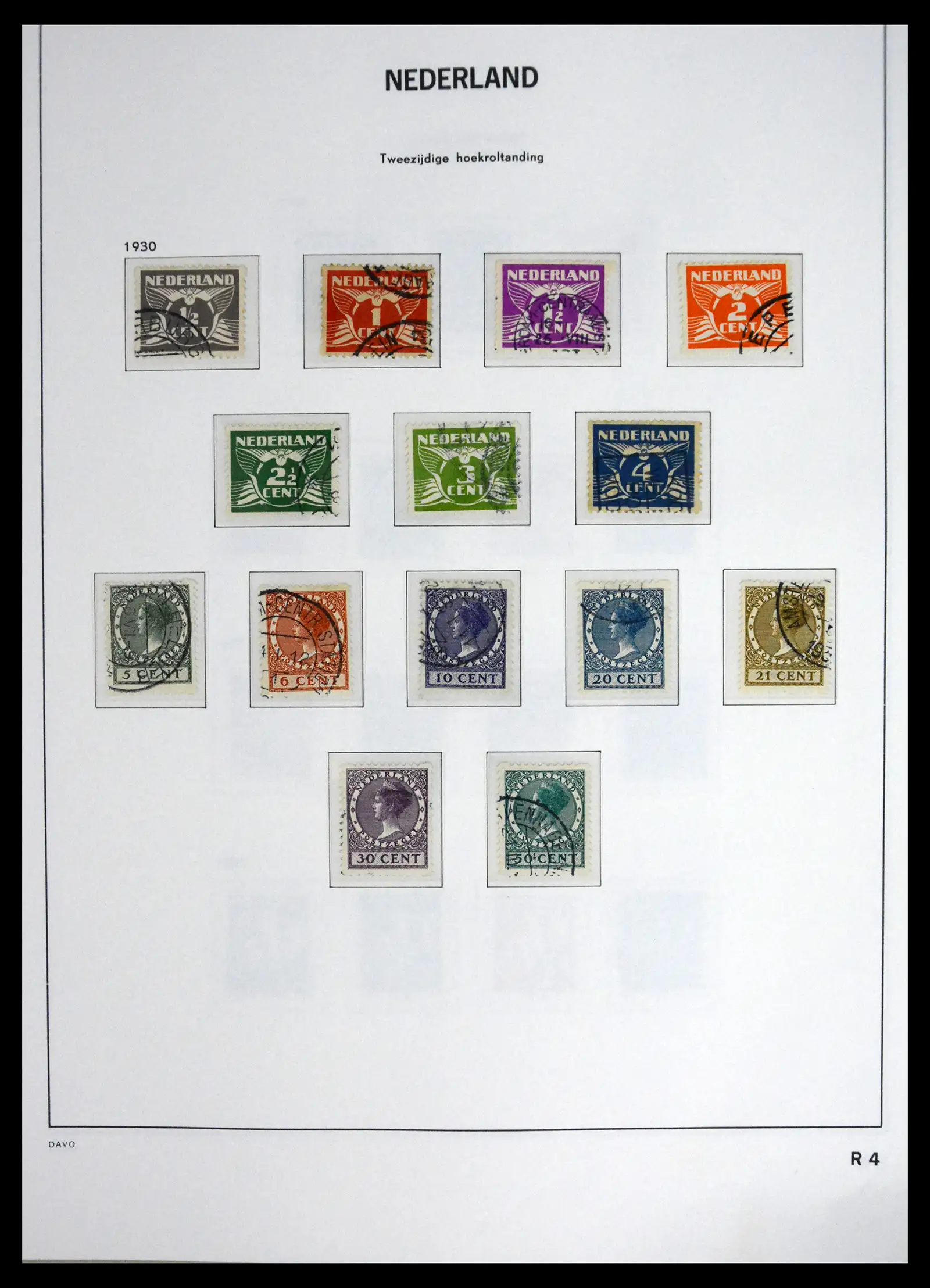 41625 0045 - Stamp collection 41625 Netherlands complete 1852-1949.