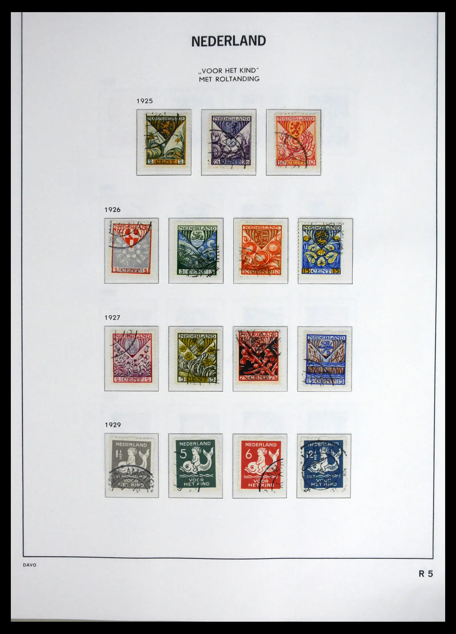 41625 0046 - Stamp collection 41625 Netherlands complete 1852-1949.