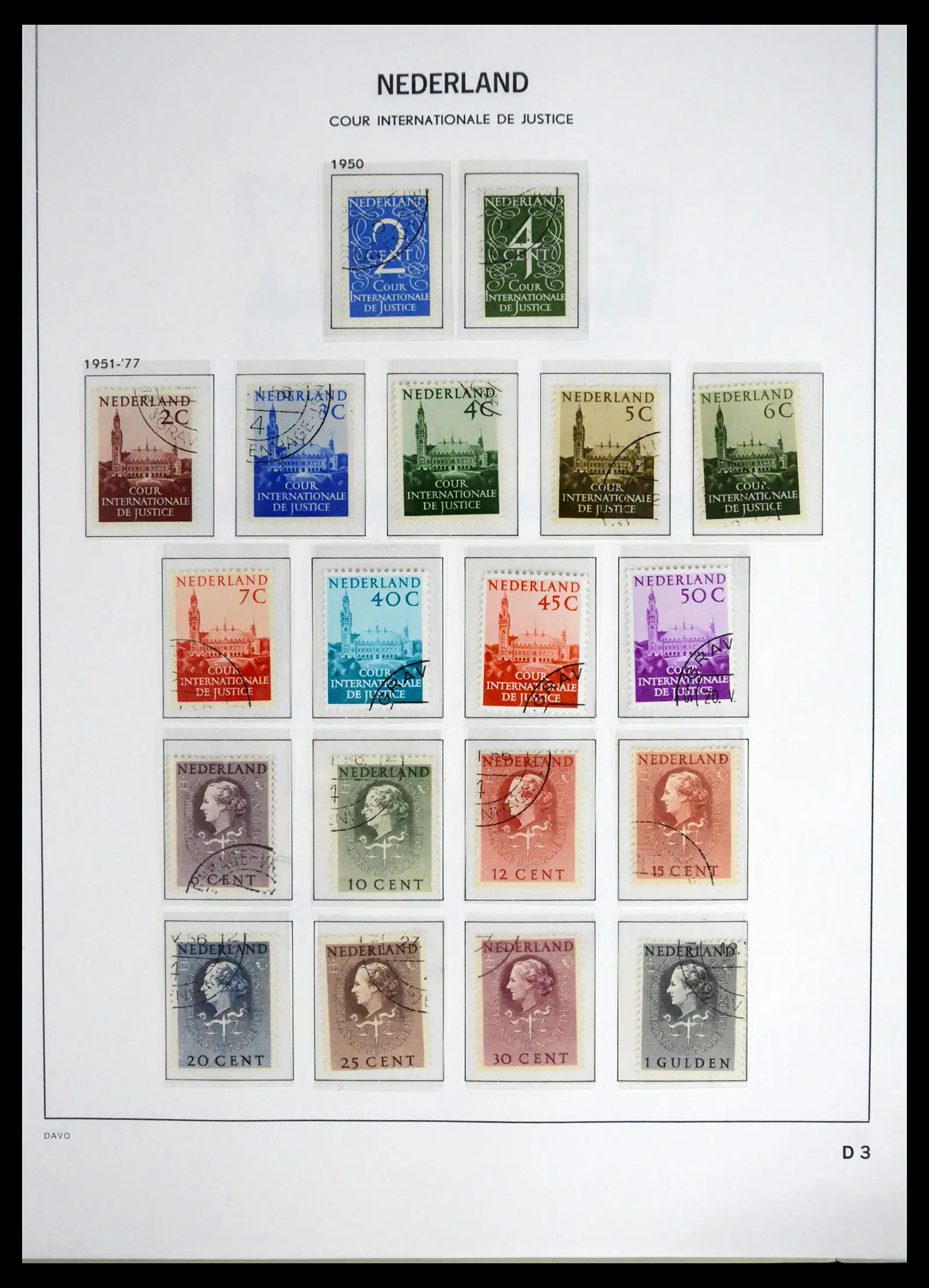 41625 0056 - Stamp collection 41625 Netherlands complete 1852-1949.