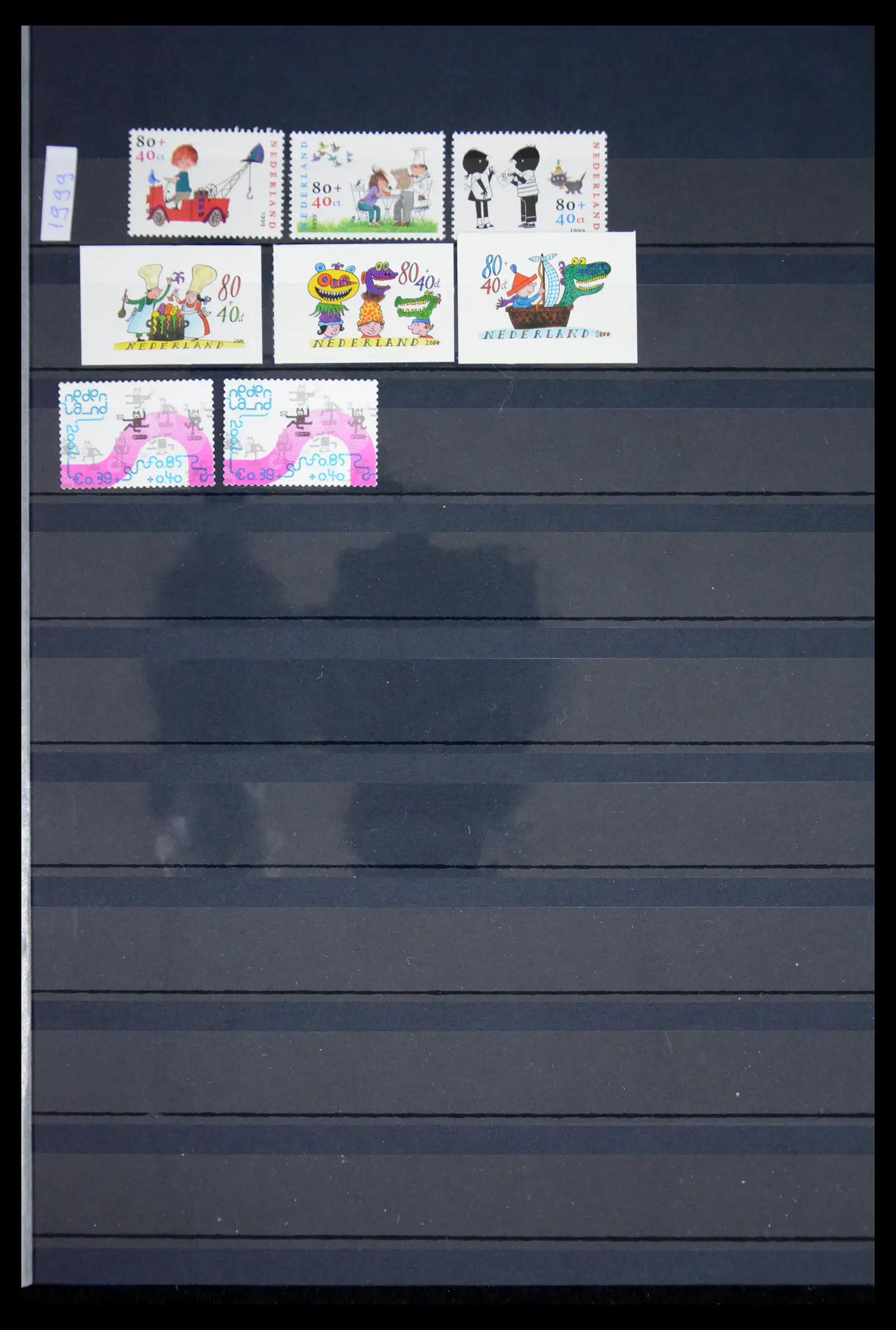 41627 0009 - Stamp collection 41627 Netherlands Child & Summer 1924-2001.